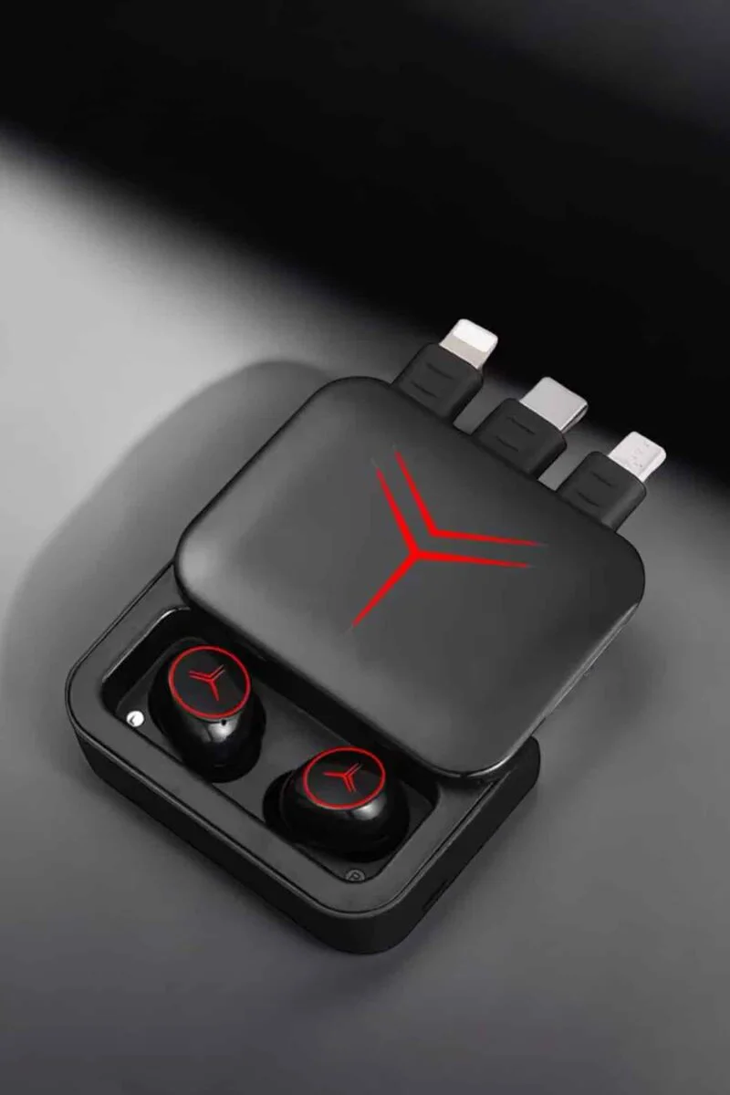 Powerbanklı Bluetooth Kulaklık - Çoklu Bağlantılı, Gürültü Önleme ve Şarj Aleti Özellikli