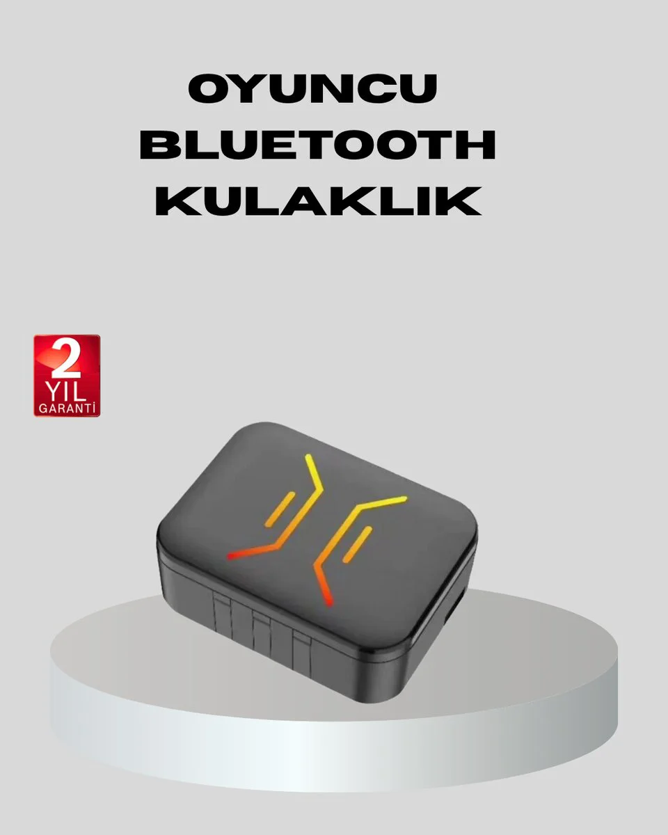 Powerbanklı Bluetooth 5.3 Kulaklık – Uzun Pil Süresi, Kablolu/Kablosuz ve Dokunmatik Kontrol
