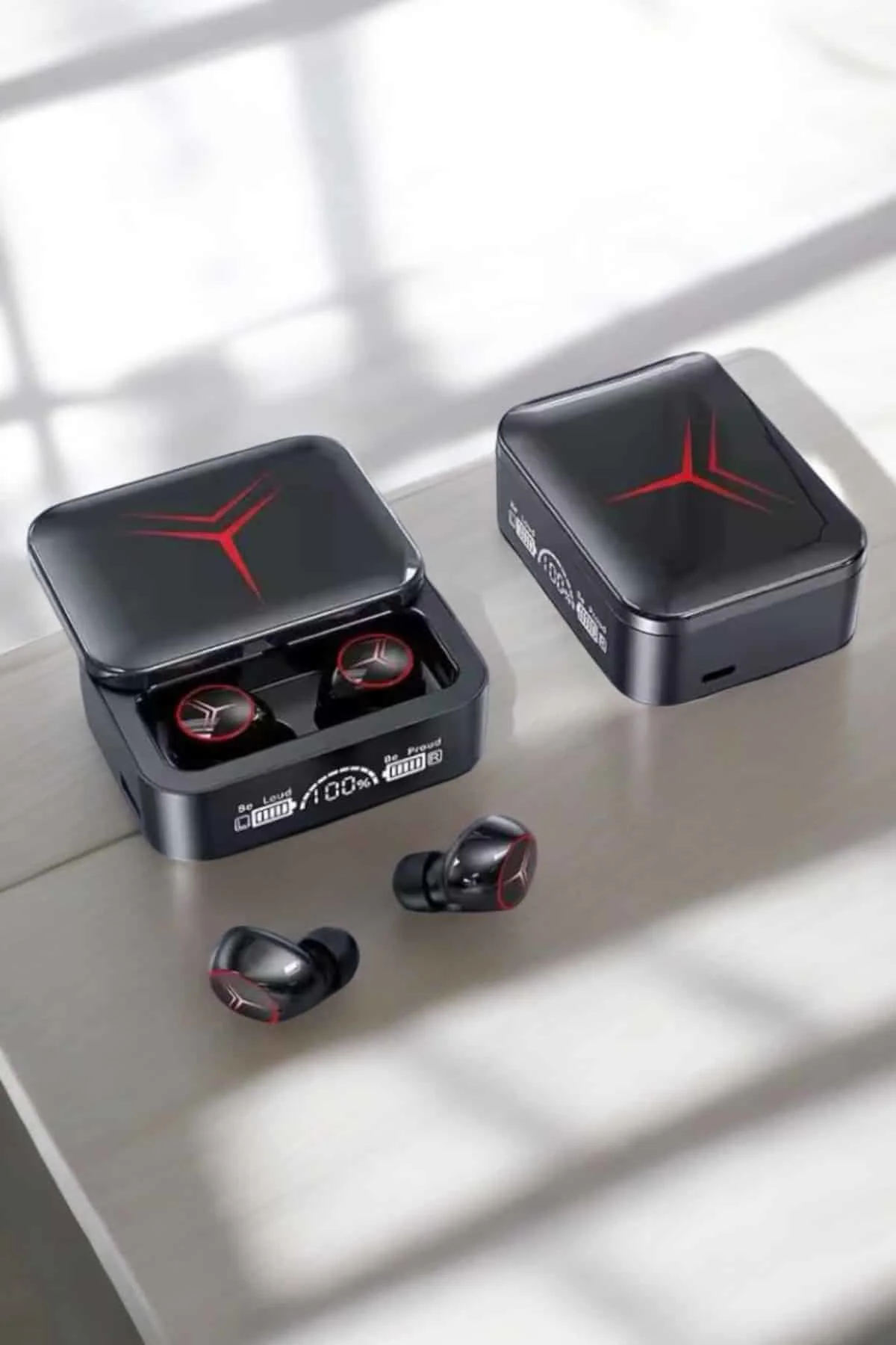 Powerbankli Kulaklık Bluetooth Bağlantılı Çoklu Bağlantı