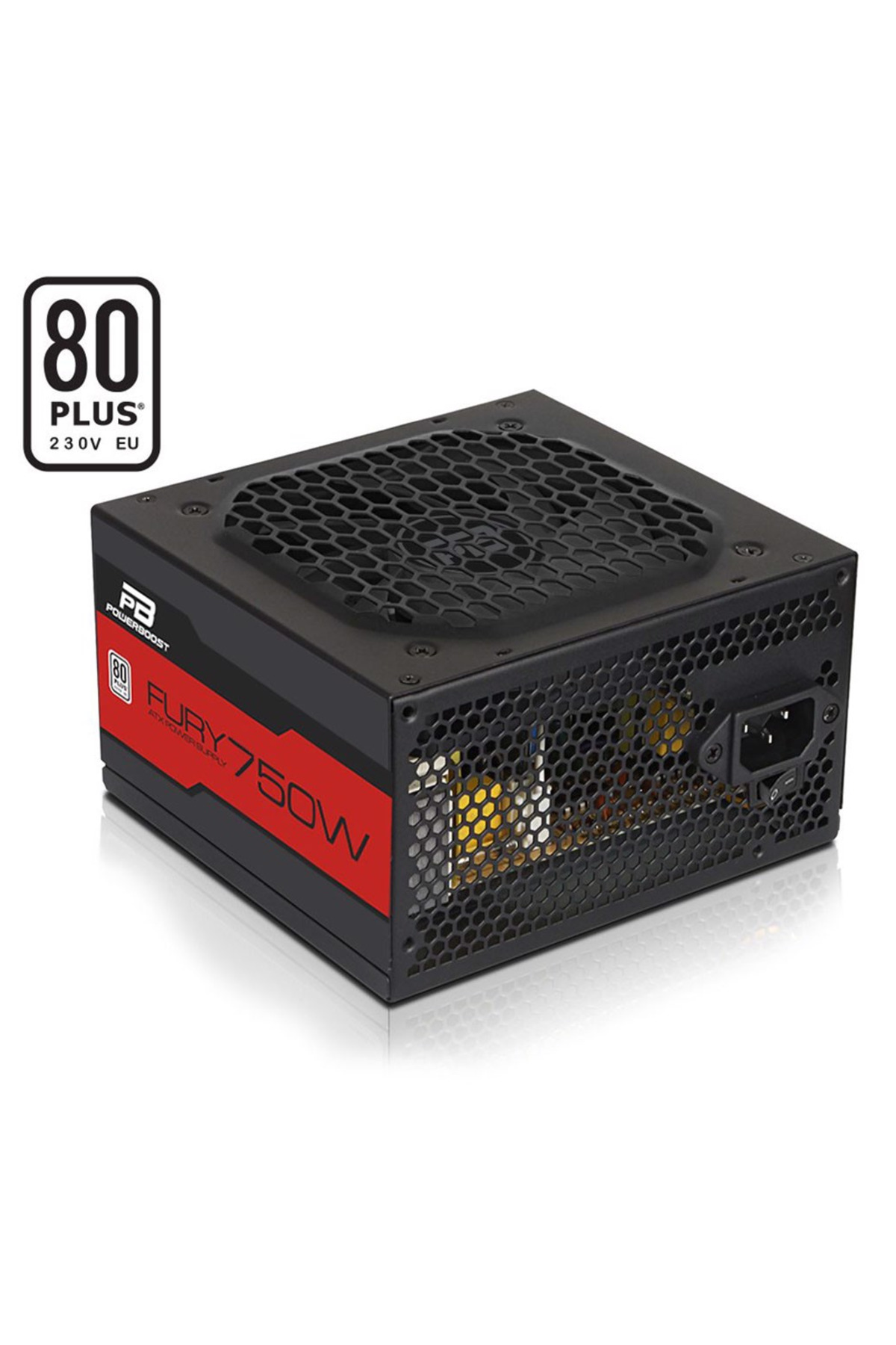 PowerBoost BST-ATX750WEU FURY ACTIVE PFC 750W 80+ GAMING PSU (BOX