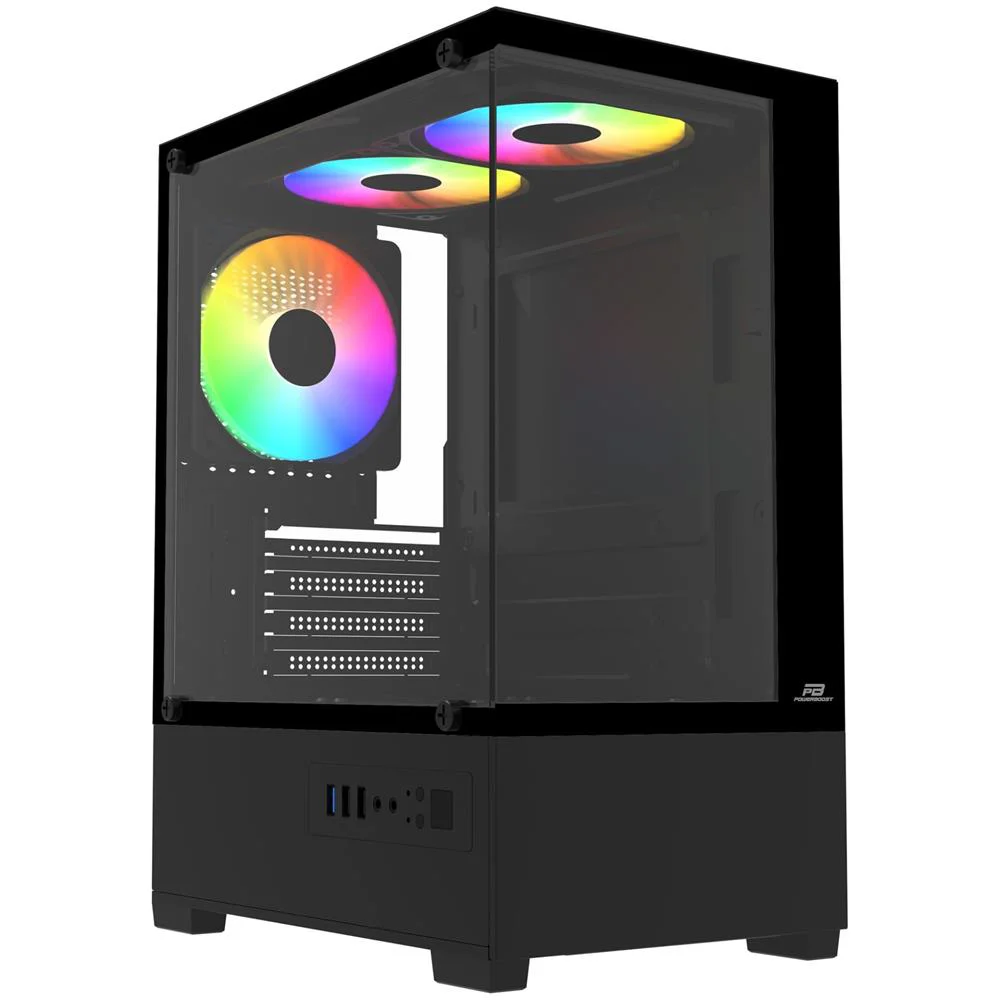 PowerBoost PB-M5001B 500w 3-12cm Rainbow Fanlı USB 3.0 Seaview M-