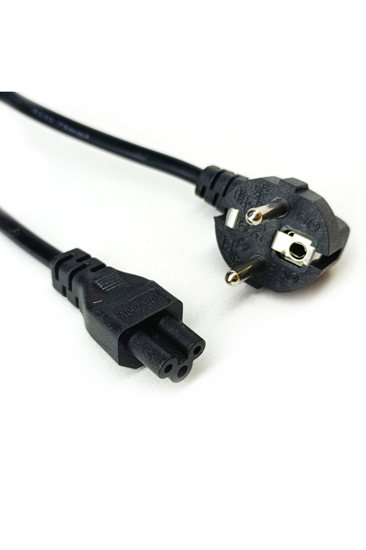 POWERGATE PW-Y015, 3lü Yonca Uç, 0,75mm, Power Kablosu, 1.5mt