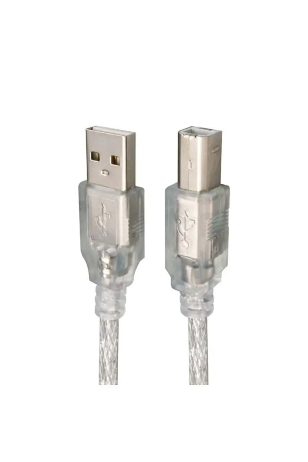 Powermaster 1.5 Metre 2.0V Şeffaf Usb Yazici Kablosu