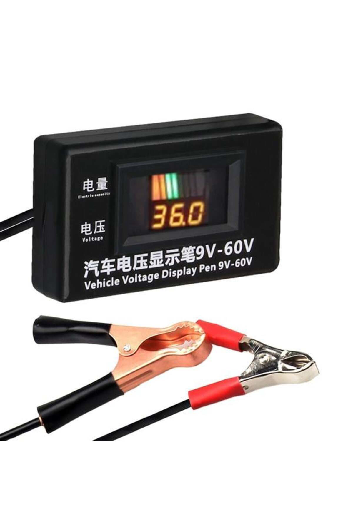 Powermaster 9-60V Otomotiv Lcd Dijital Devre Test Cihazı Gerilim 