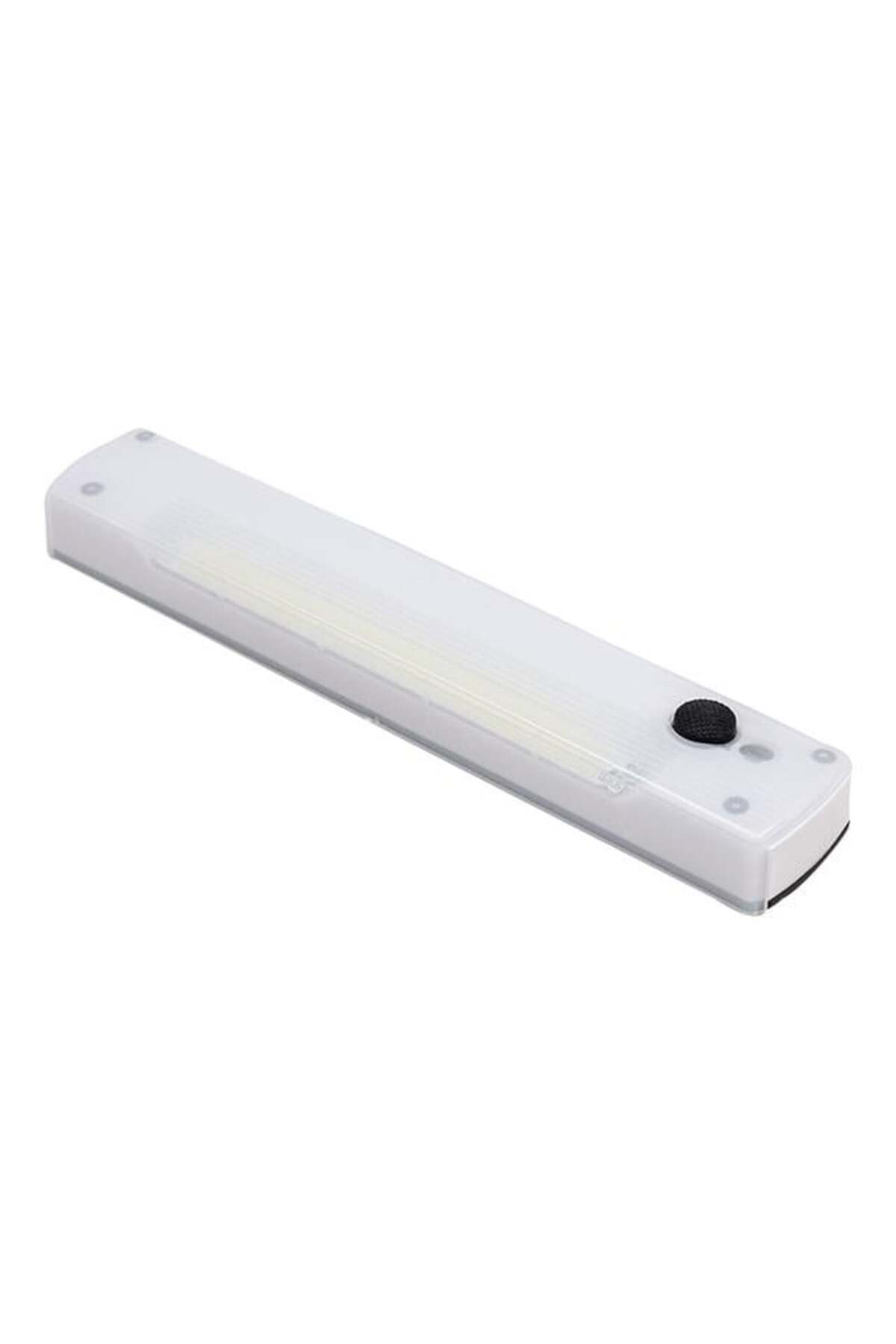 Powermaster Beyaz Cob Ledli Yapışkanlı Mıknatıslı El Tipi Fener M