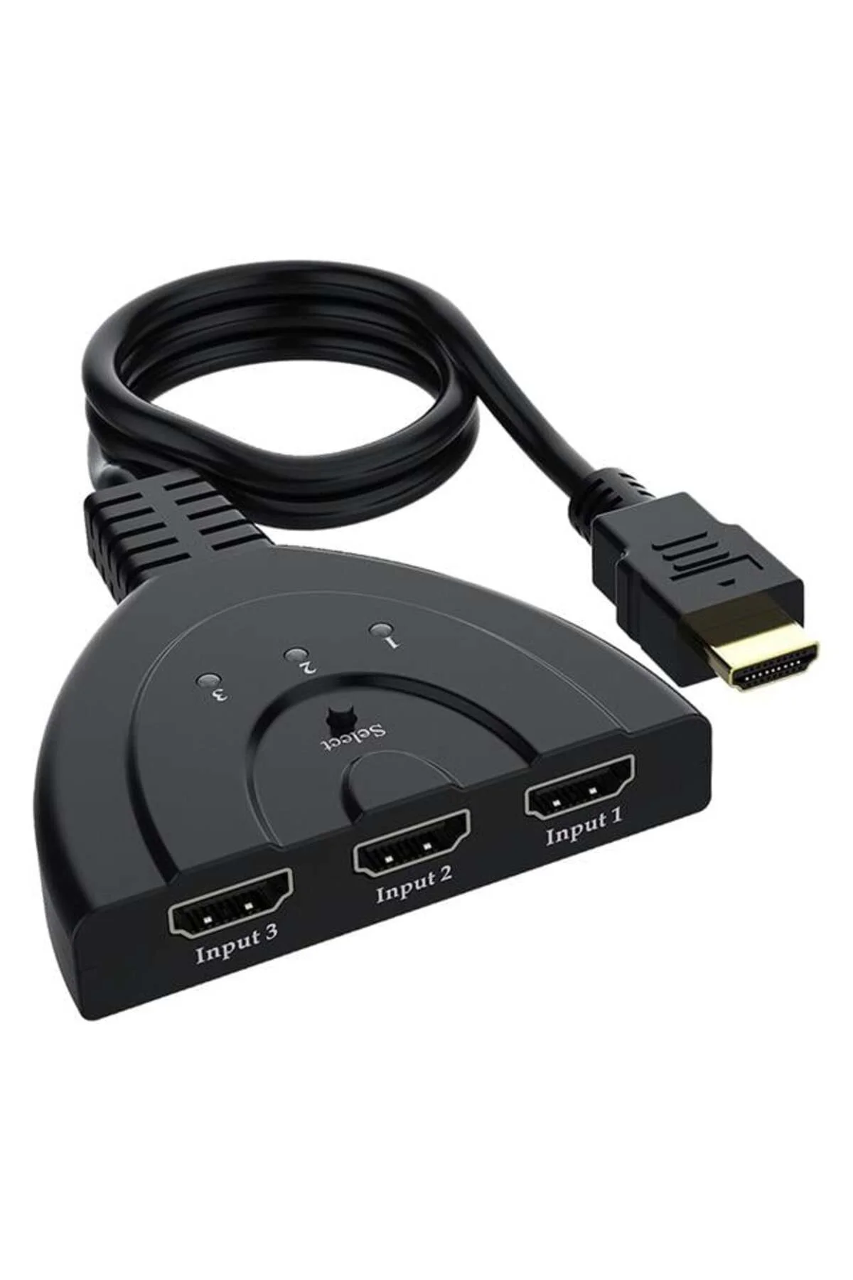 Powermaster Pm-17229 3 Giriş 1 Çıkış Hdmı Switcher Toplayıcı Kabl