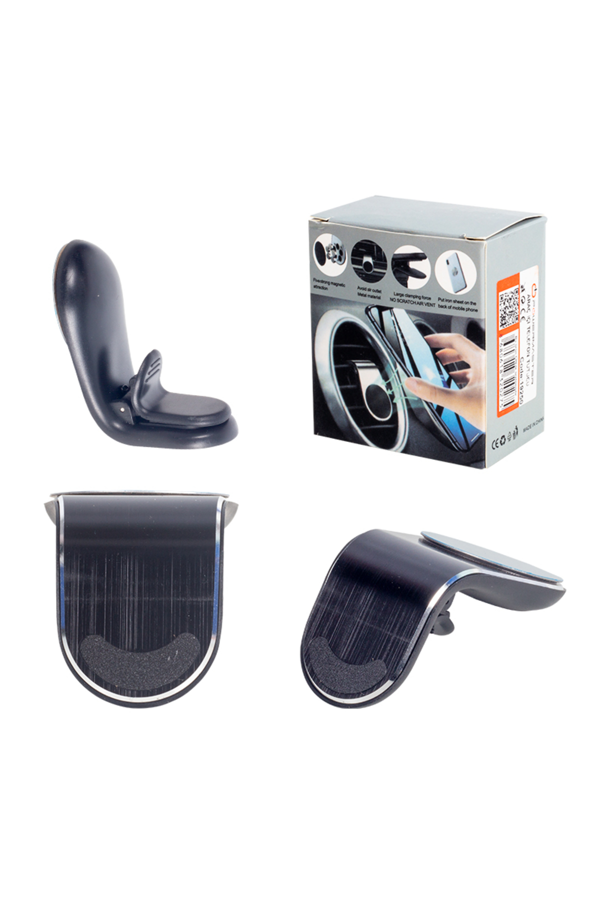 Powermaster Pm-19250 Araç İçi Manyetik Mıknatıslı Telefon Tutucu 