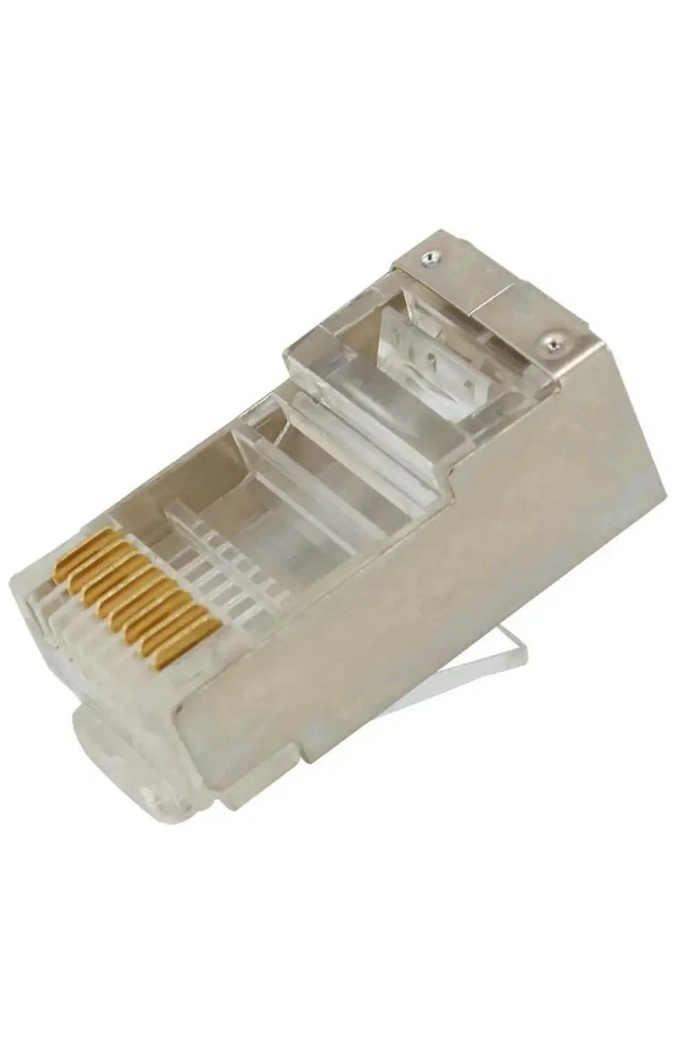 Powermaster Pm-2334 8p/8c Shıeld Rj45 Cat5 Metal Uç (100lü Paket)