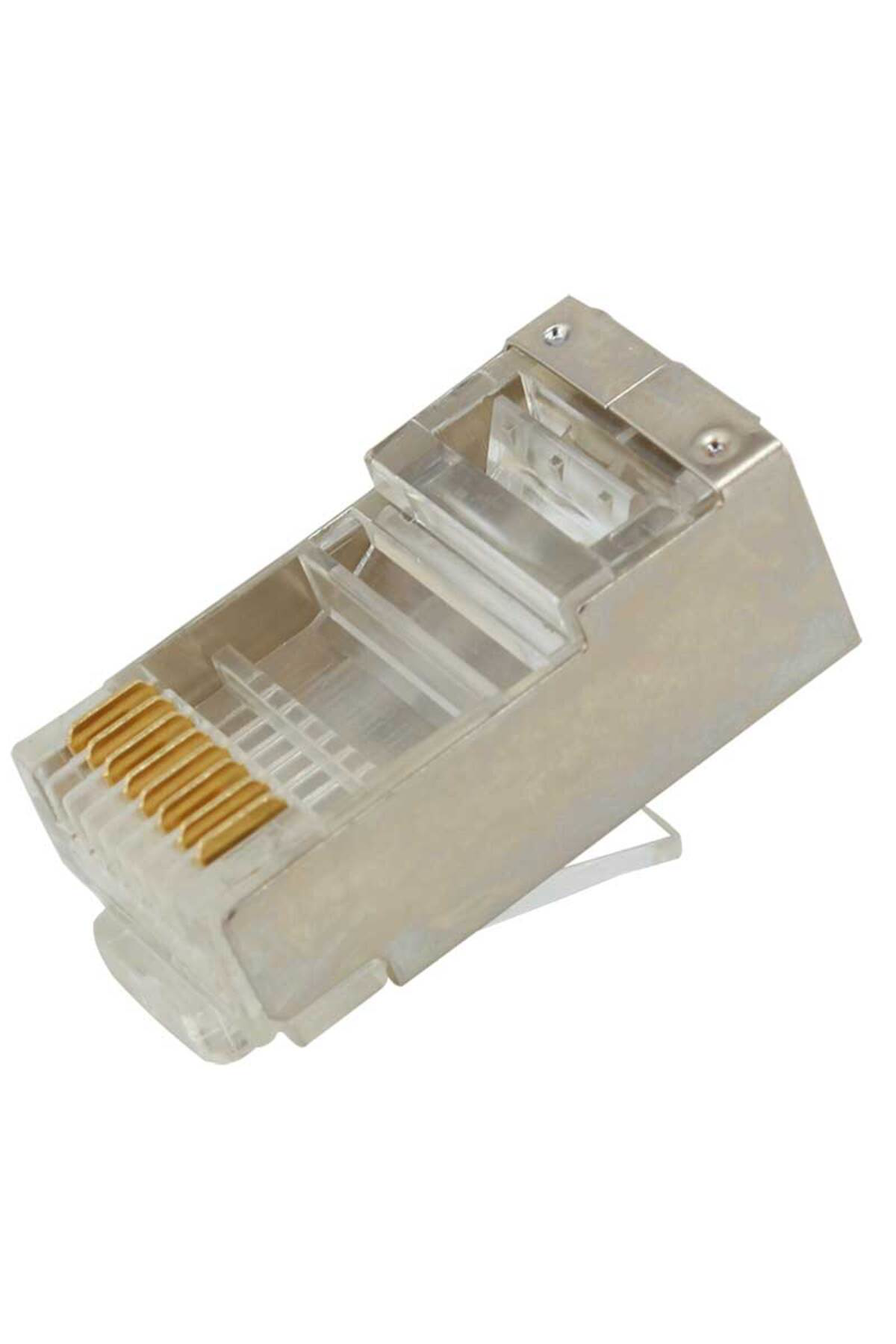 Powermaster Pm-2334 8p/8c Shıeld Rj45 Cat5 Metal Uç (100lü Paket)