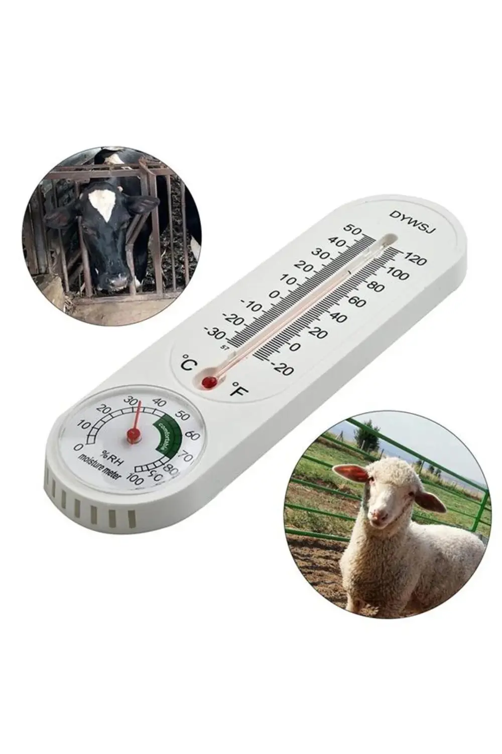 Powermaster Pm-24665 Analog Sıcaklık Nem Ölçer Termometre