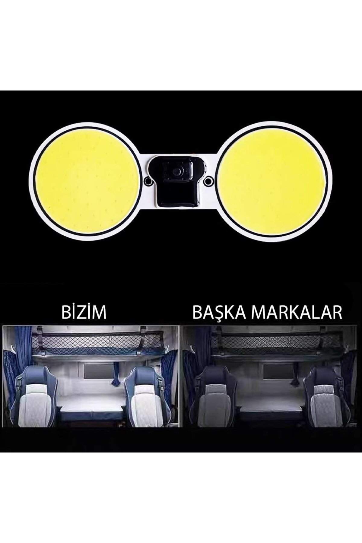 PowerMaster PM-26415 Cob Led Araç Tavan - Bagaj Aydınlatma DC10-48 Volt (2Li Paket) Fiyatı, Yorumları ve Özellikleri