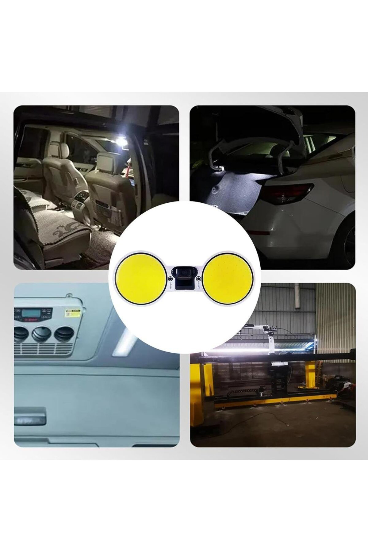 PowerMaster PM-26415 Cob Led Araç Tavan - Bagaj Aydınlatma DC10-48 Volt (2Li Paket) Fiyatı, Yorumları ve Özellikleri