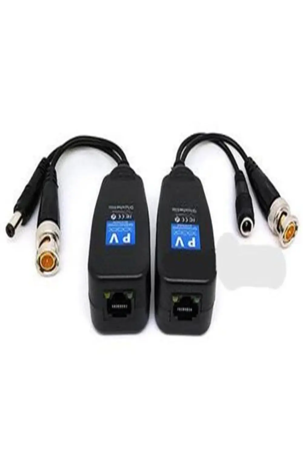 Powermaster Pm-3898pv Bnc To Rj45 Vıdeo Balun + Power Konnektör