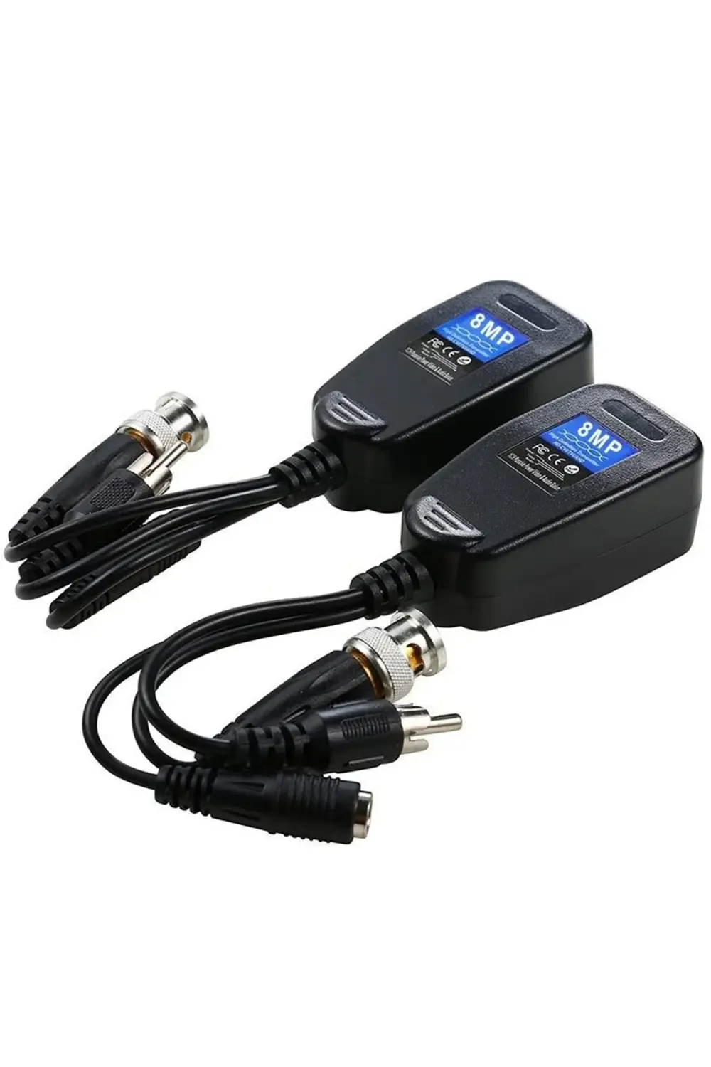 Powermaster Pm-3899pva Bnc To Rj45 Vıdeo Balun + Power + Audıo Ko