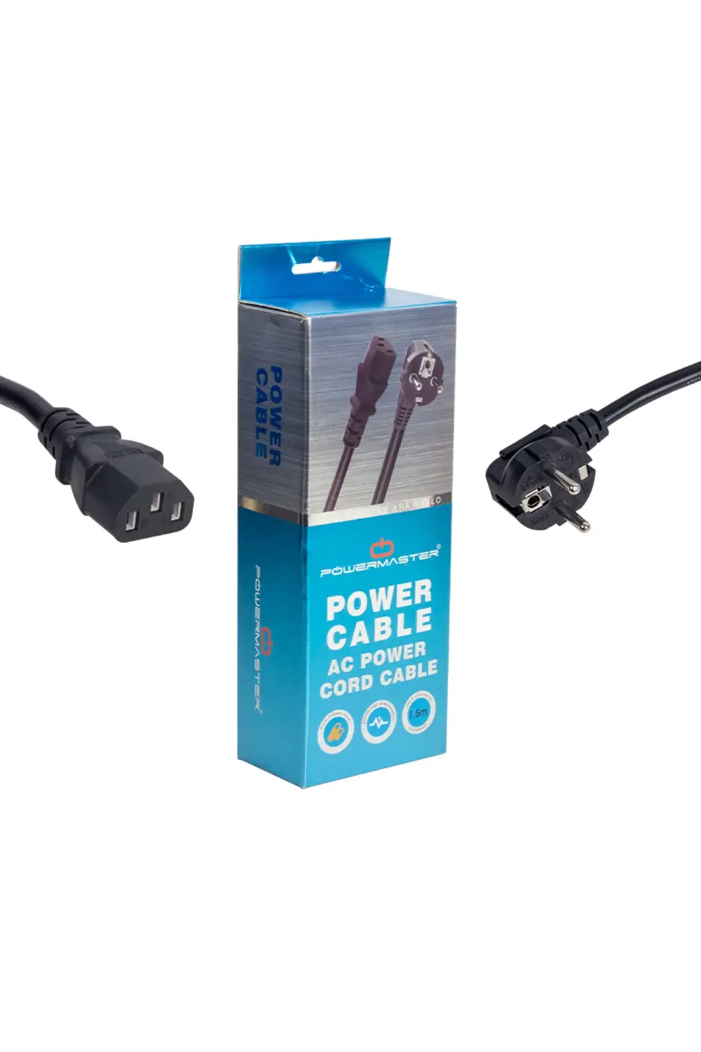 Powermaster Pm-568 3x1 Mm 1.5 Metre Kutulu C7 Power Kablo (Lisiny