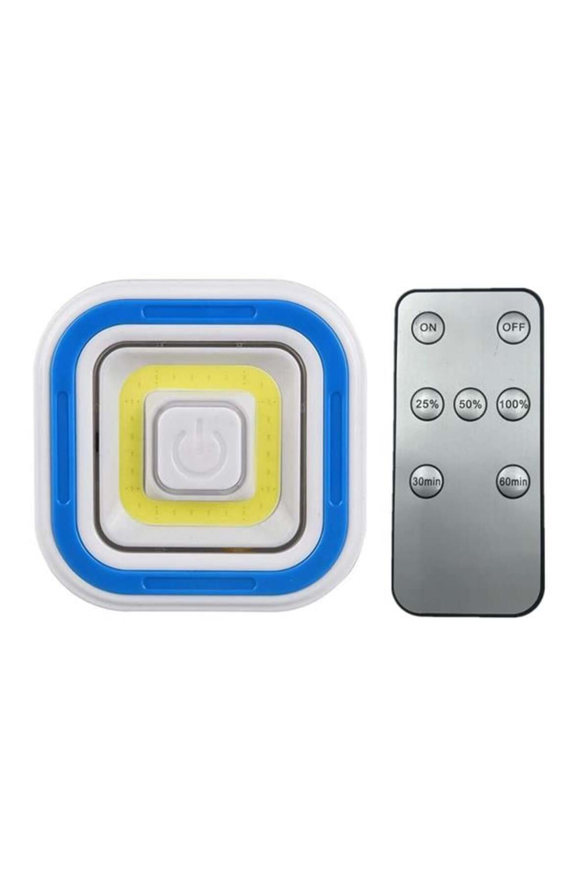 Powermaster Pm-6937 Cob Ledli Pilli Uzaktan Kumandalı Tekli Lamba