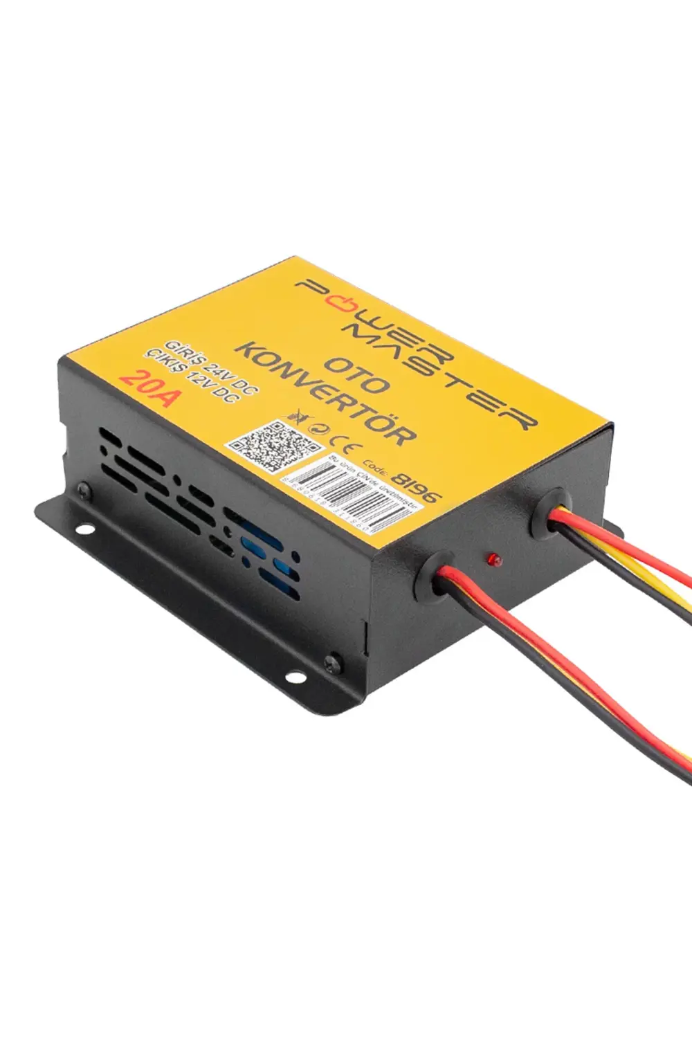 POWERMASTER PM-8196 24V DC / 12V DC 20 AMPER OTO KONVERTÖR
