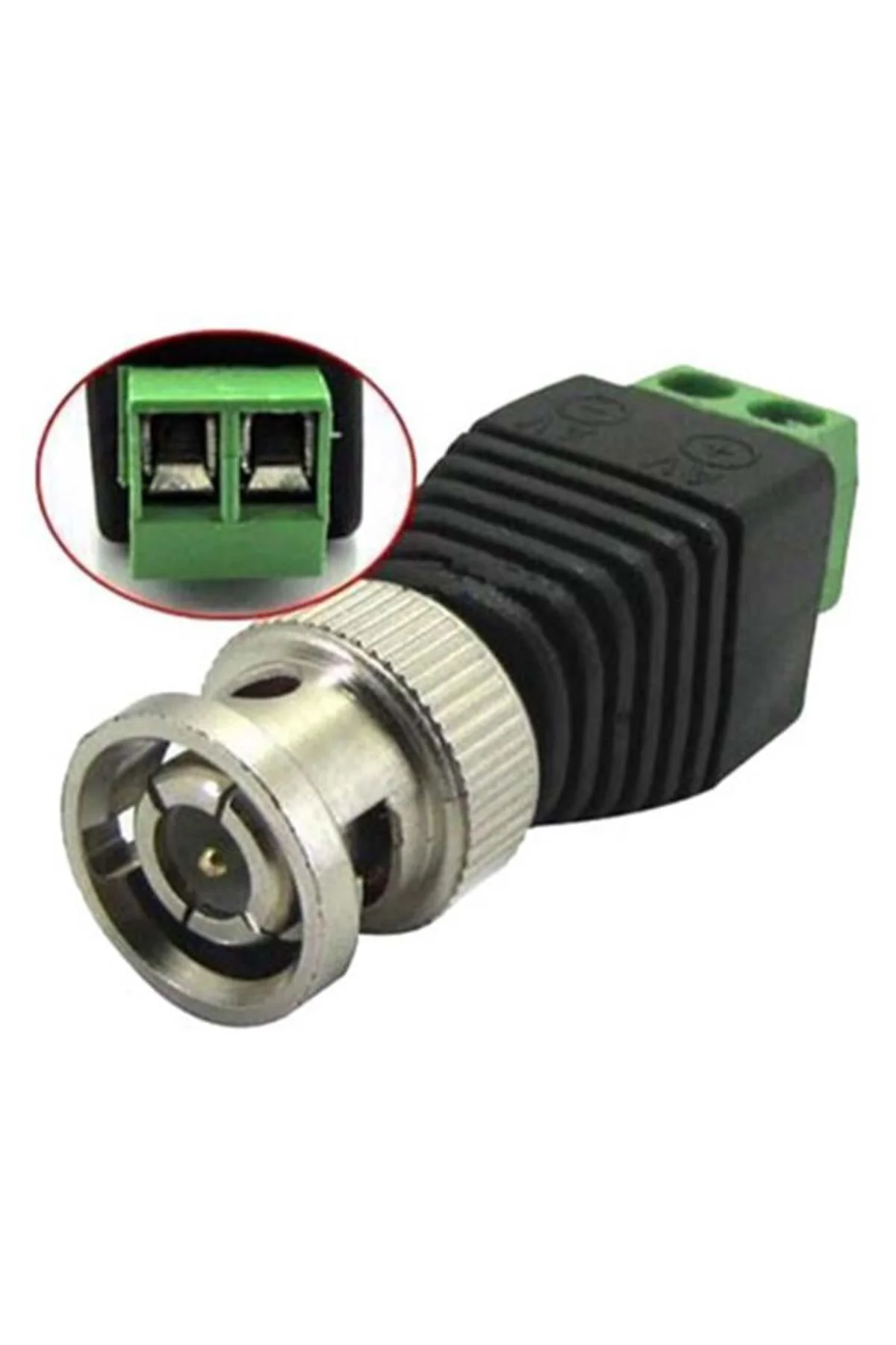 Powermaster Pm-Dc608 Video Balun Dc To Bnc Konnektör