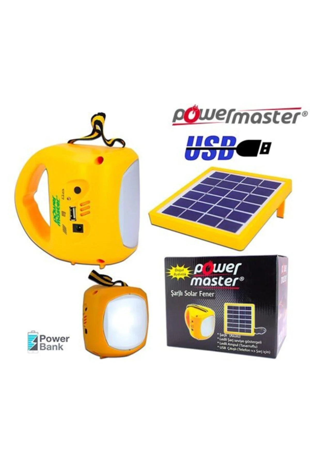 Powermaster Solar Panel Işıldak ( Tek Panel )