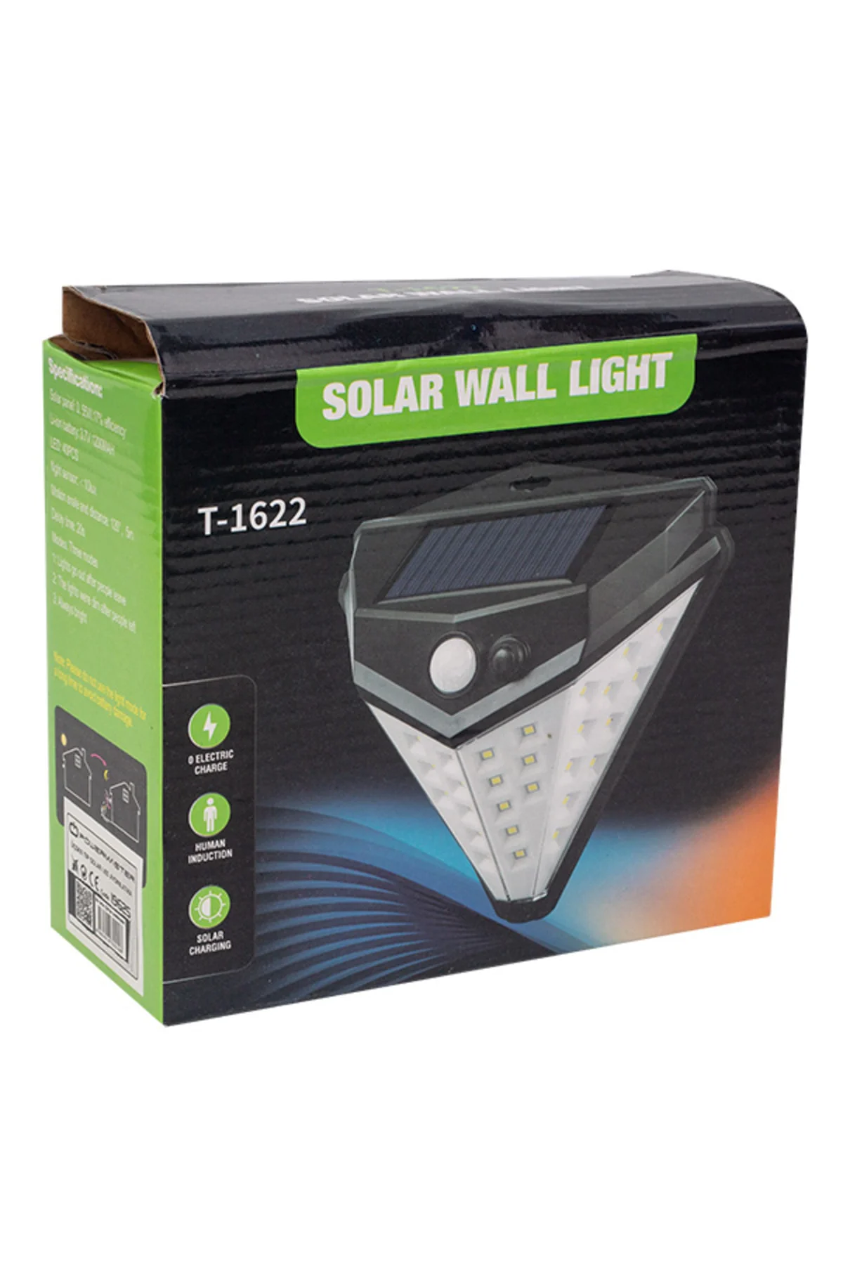 Powermaster T-1622 40 Ledli 120* 5 m Görüş Açısı Solar Üçgen Tip 