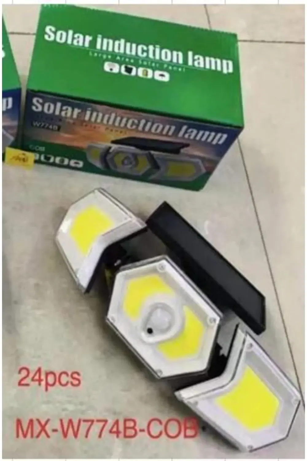 Powermaster W774b Solar Güneş Enerjılı Cob Ledli 3 Modlu Induksıy
