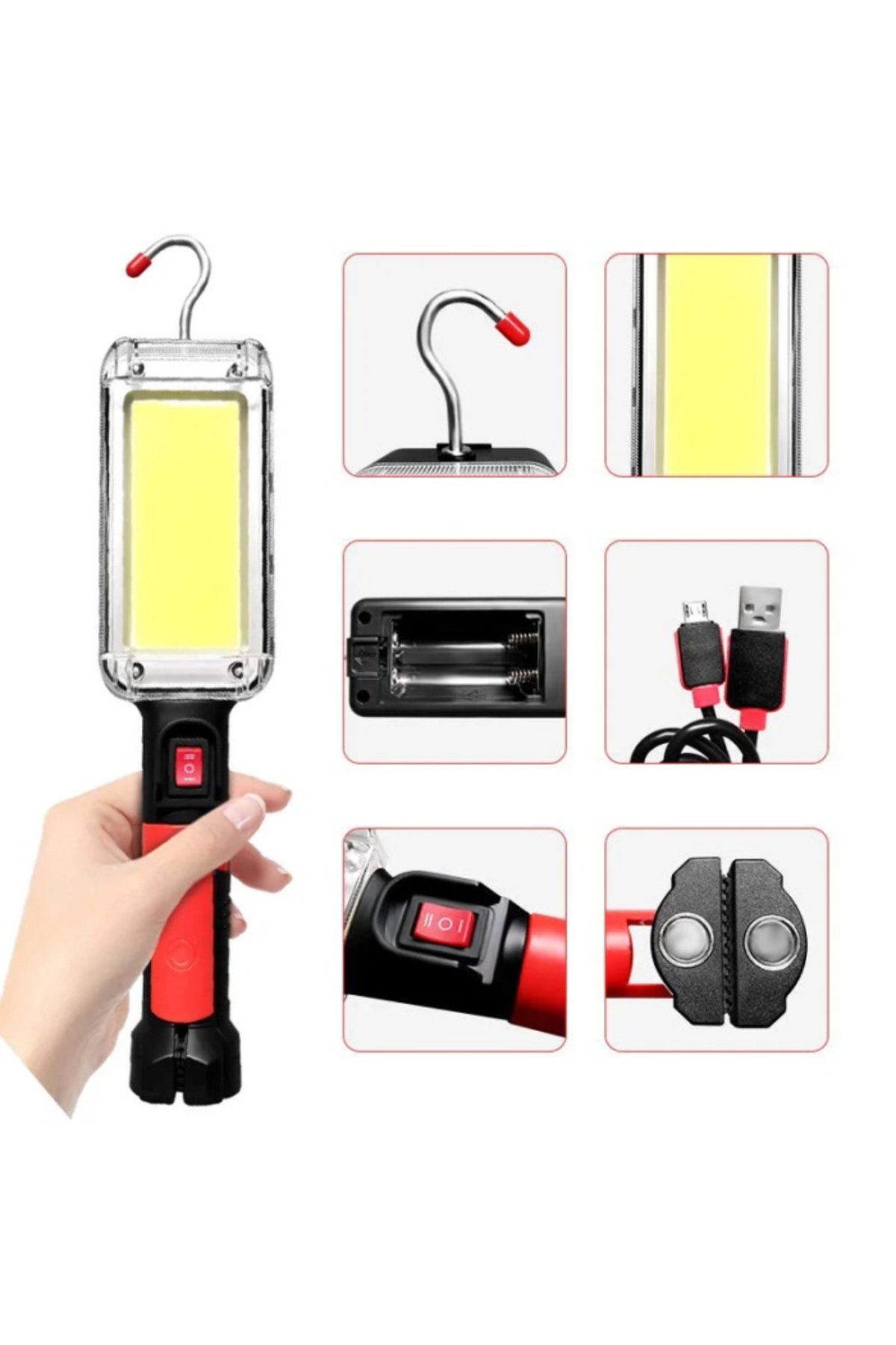 Powermaster Zj-8859 20 Watt Cob Ledli Çalışma Lambası Powermaster Zj-8859 20 Watt Cob Ledli Çalışma Lambası