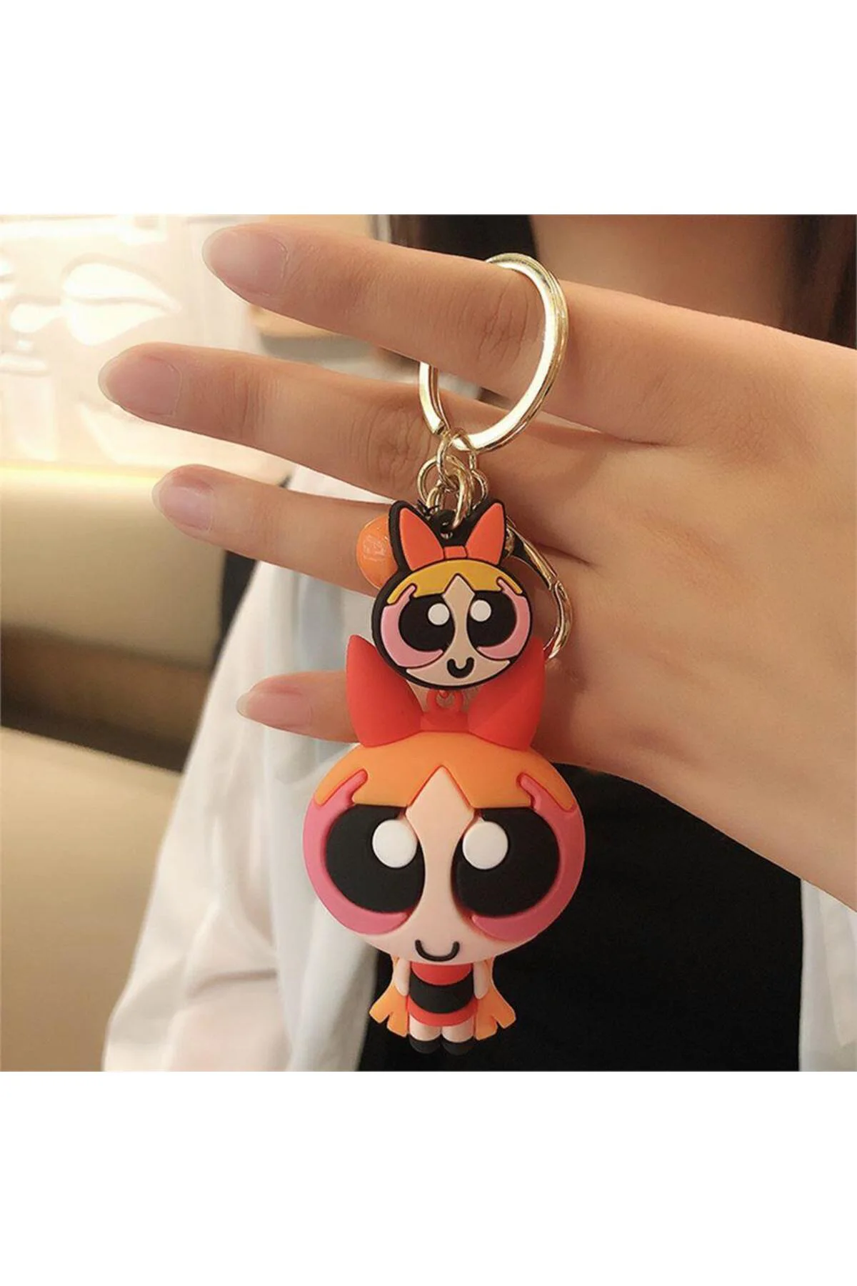 Powerpuff Girls - Blossom Silikon Anahtarlık