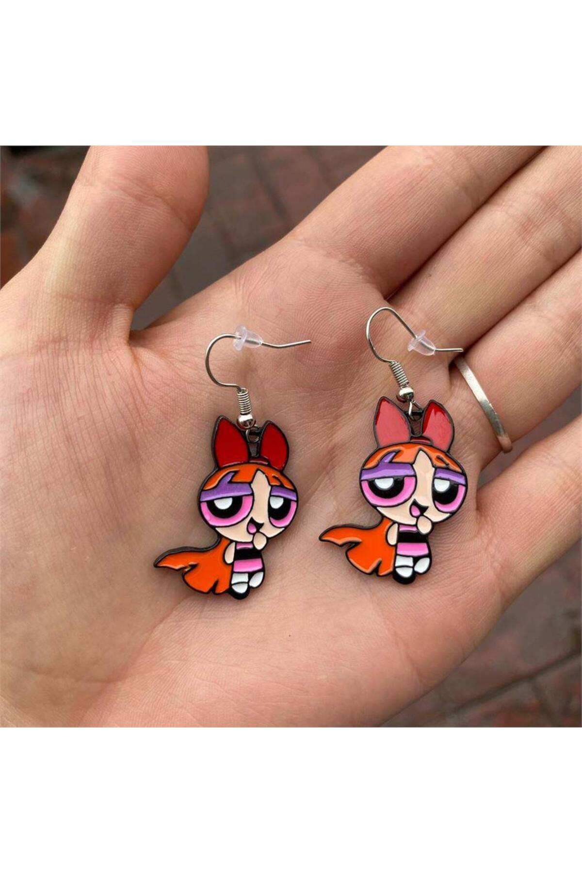 Powerpuff Girls - Blossom Küpe