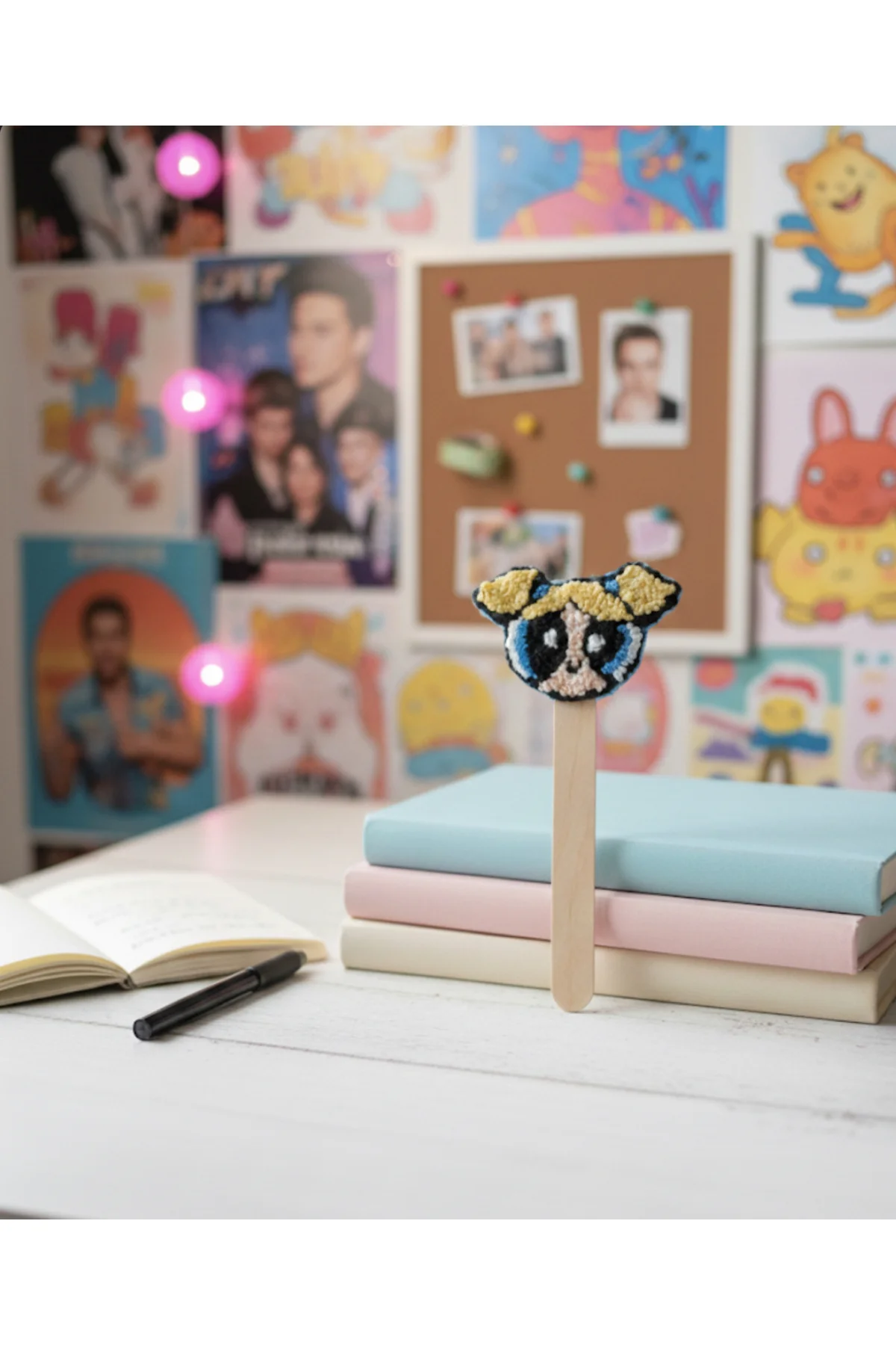 Powerpuff Girls Bubbles Punch Kitap Ayracı