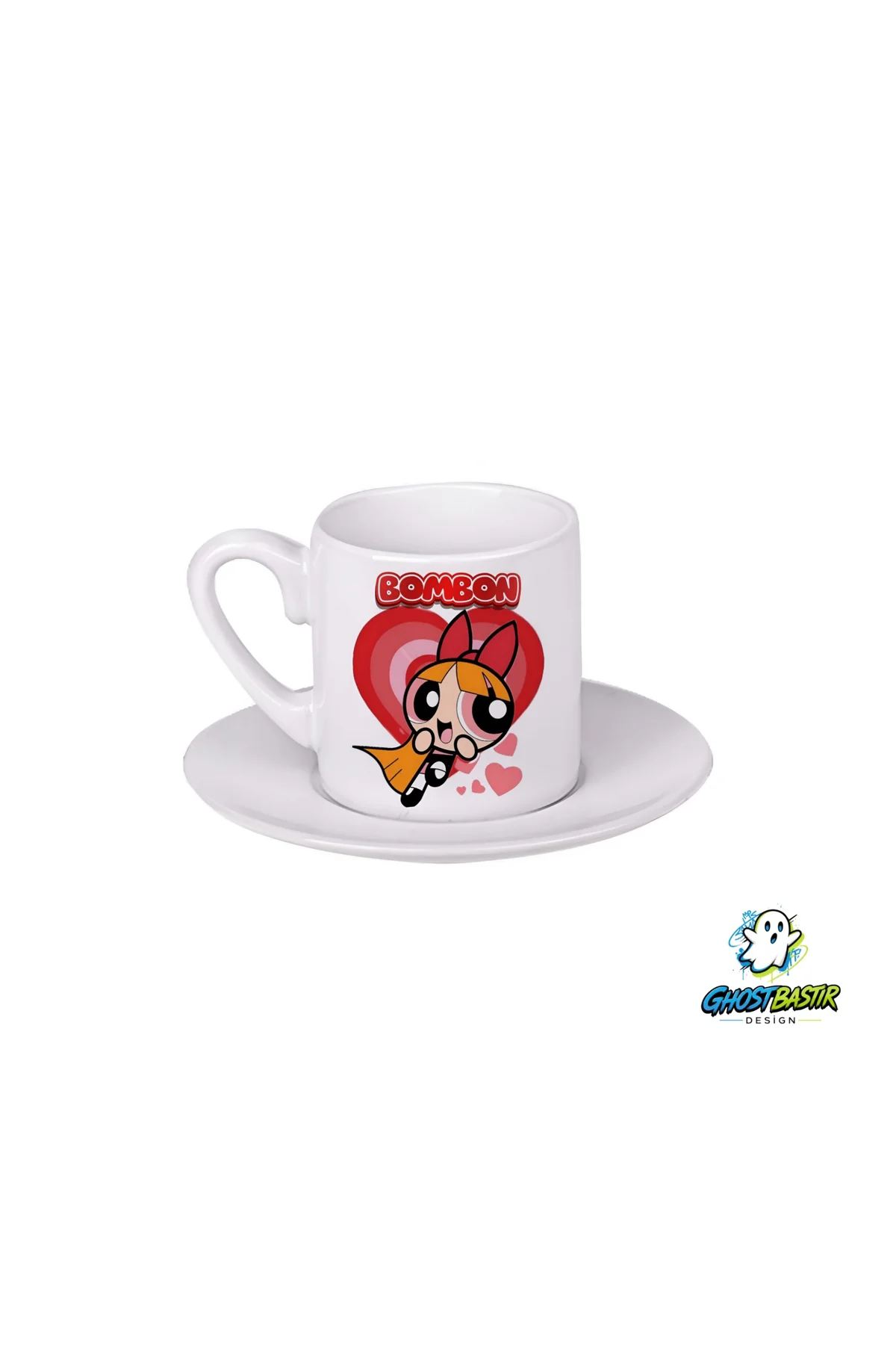 Powerpuff Girls Türk Kahvesi Fincanı 0162