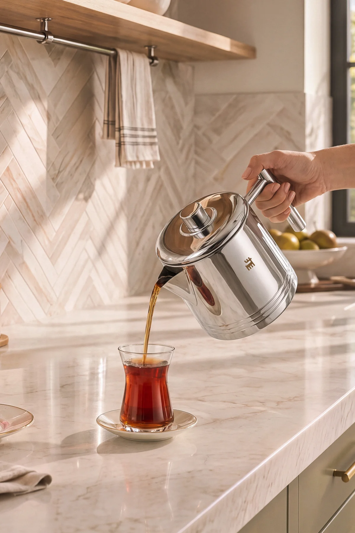 Powersteel 316+ Imperium Midi Çaydanlık Takımı 1,1L & 1,6L - Görsel 4