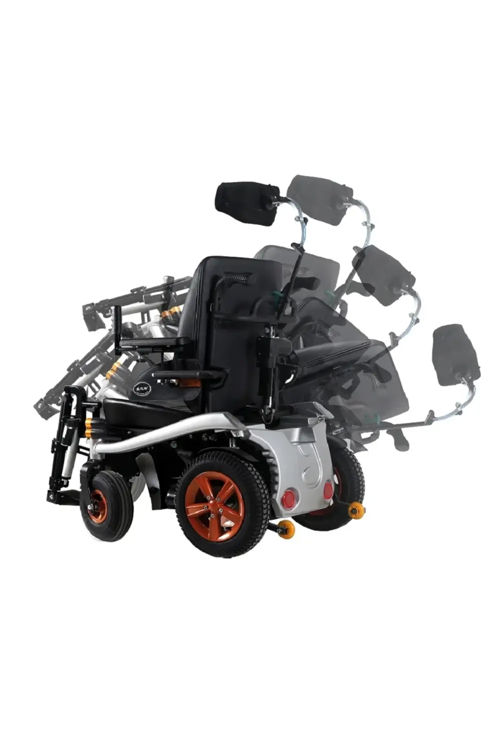 Poylin P288 Elektrikli Ayak Kalkar ve Sırt Yatar Akülü Sandalye