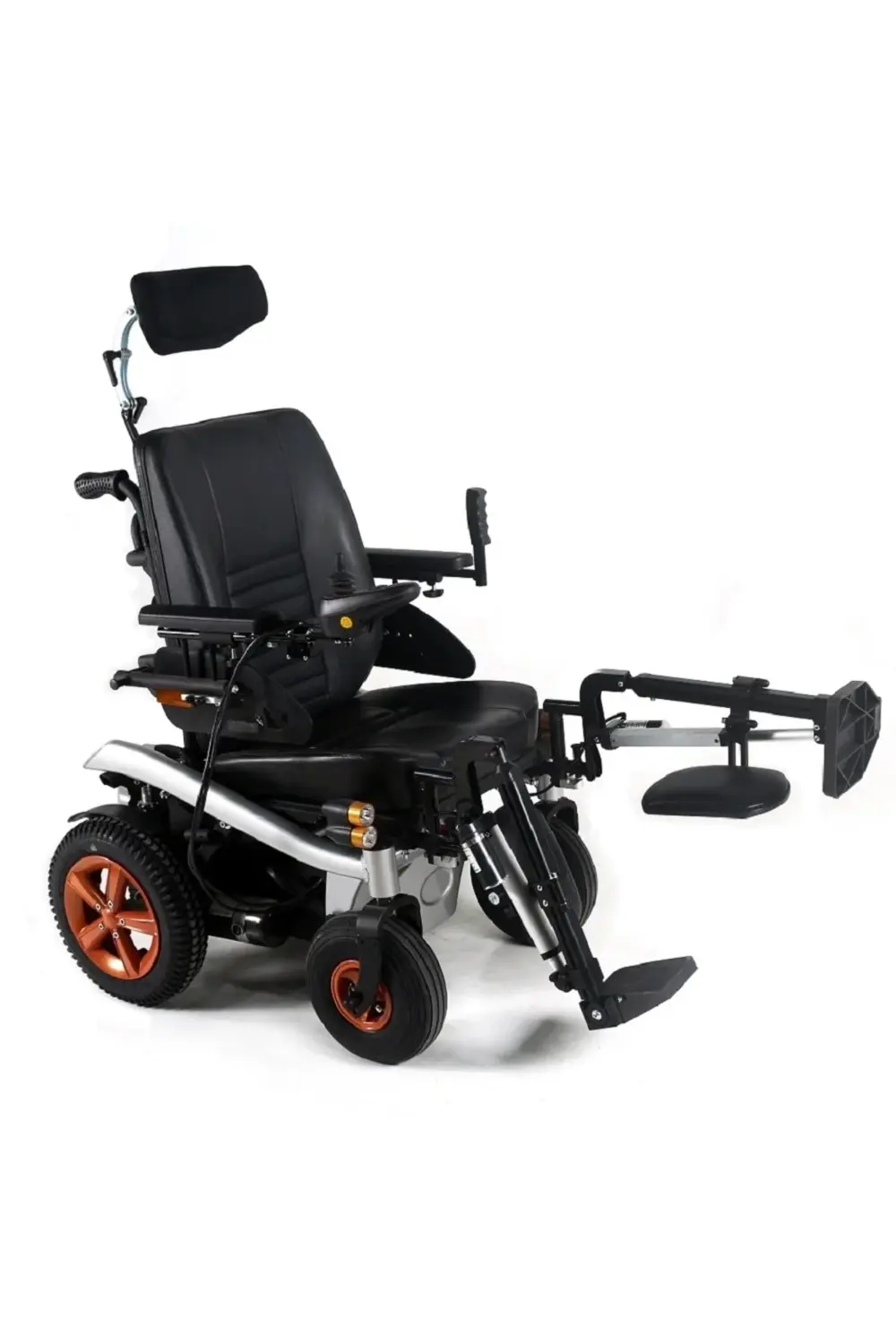 Poylin P288 Elektrikli Ayak Kalkar ve Sırt Yatar Akülü Sandalye