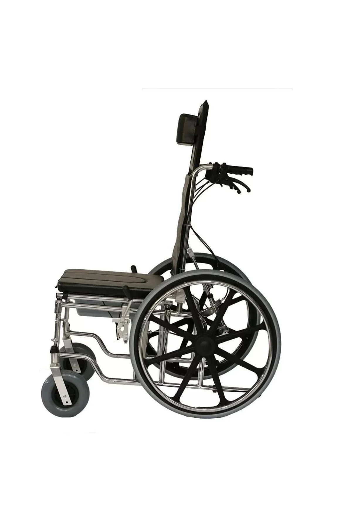 P615 Özellikli Hasta Tekerlekli Sandalye + Ağrı Bandı