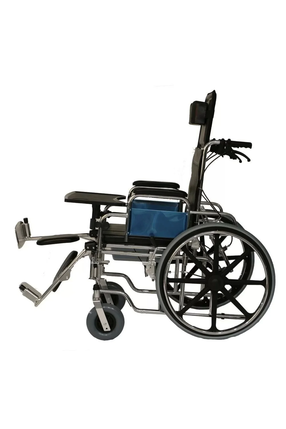P615 Özellikli Hasta Tekerlekli Sandalye + Ağrı Bandı