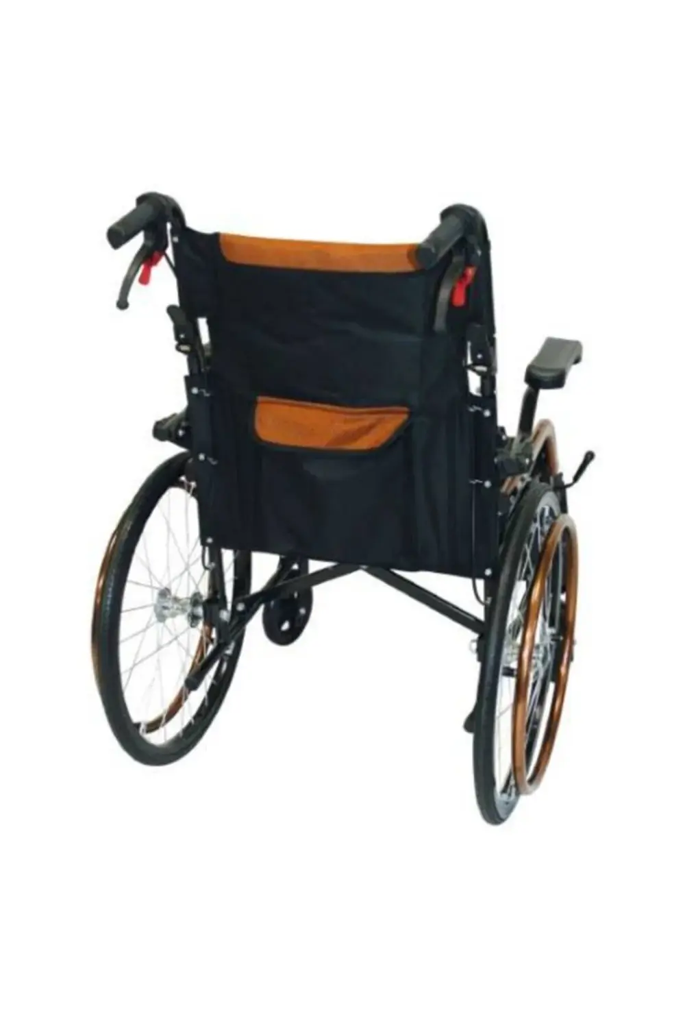 Poylin P807 Tekerlekli Sandalye Refakatçi Frenli