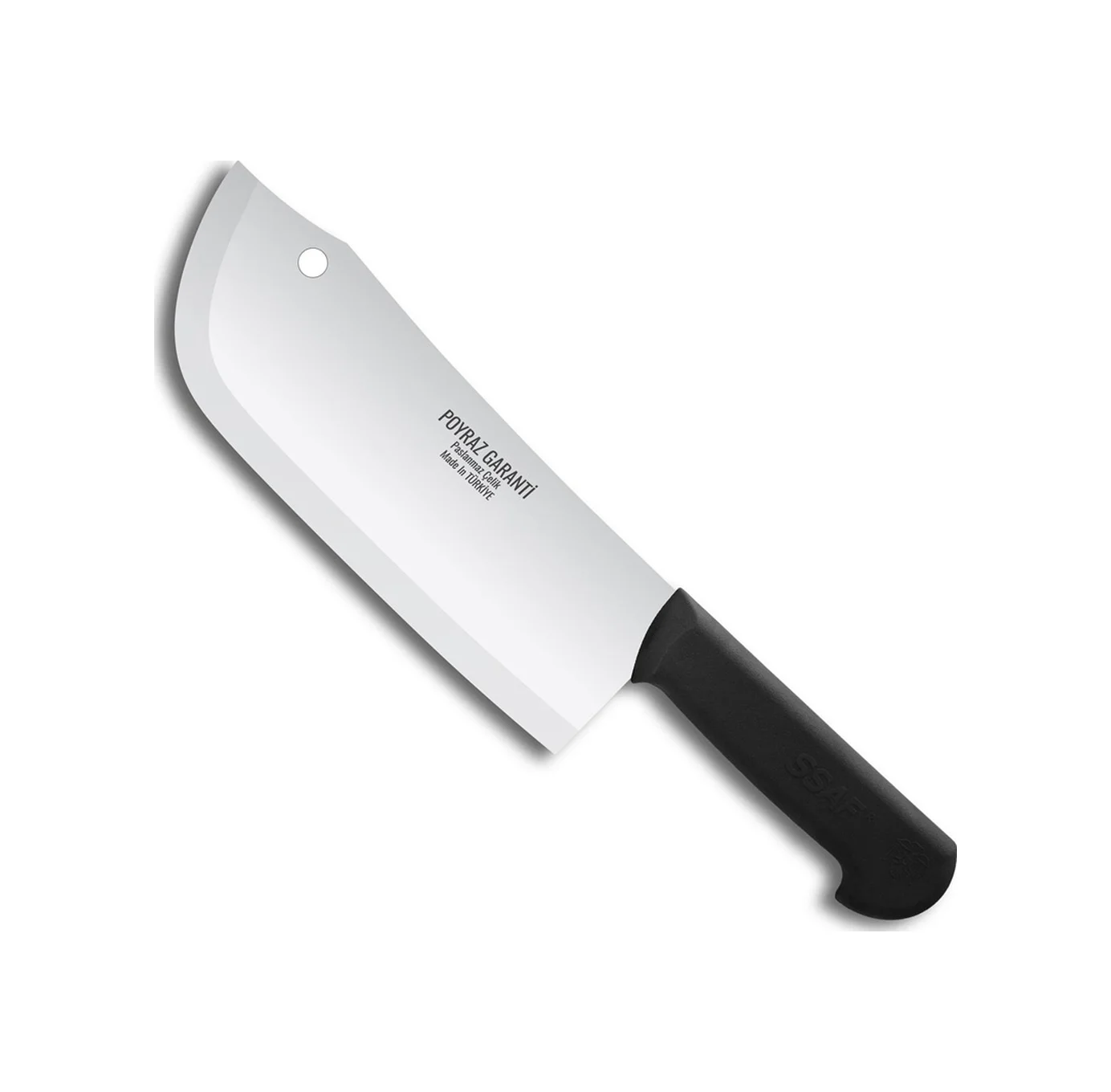 Poyraz Bursa Kurban, Kasap Oval Satır No:3, 24 Cm - Plastik Sap D
