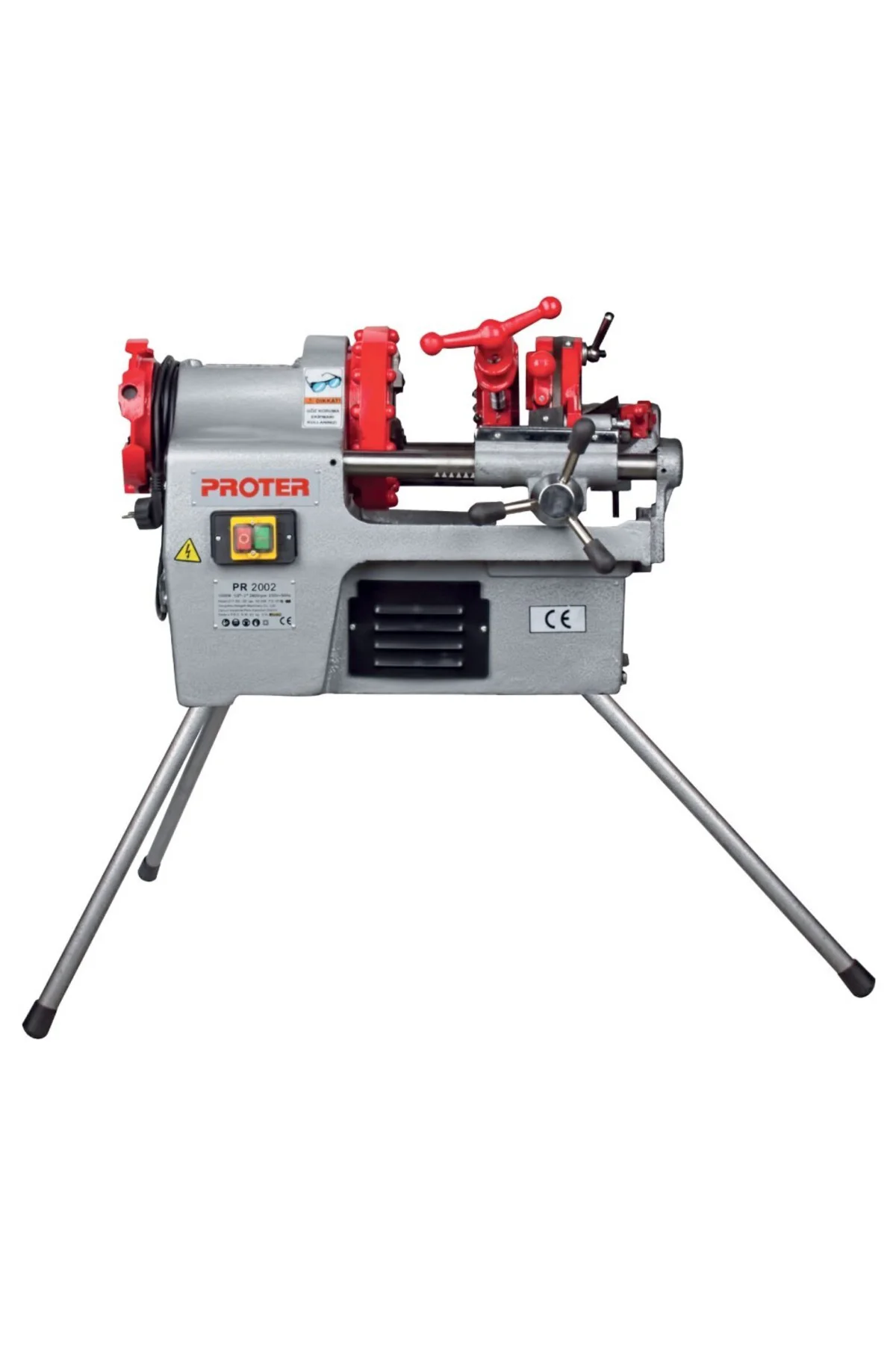 PR 2002 PRO 1/2-2" 1000 W TEZGAH TİP PAFTA MAKİNASI P1PF388