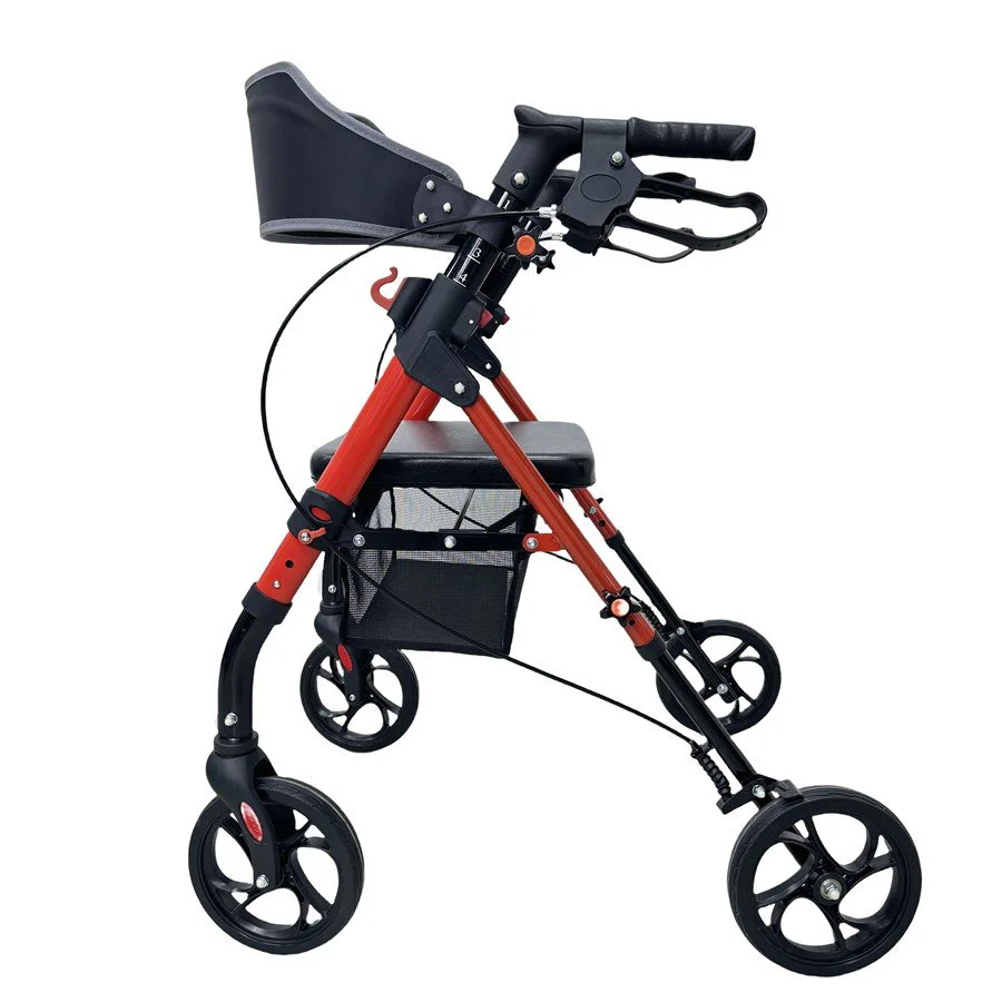 PR-885 Alüminyum Lüks Rollator – Hafif Tekerlekli Yürüteç, Katlanır ve Konforlu Fiyatı, Yorumları ve Özellikleri