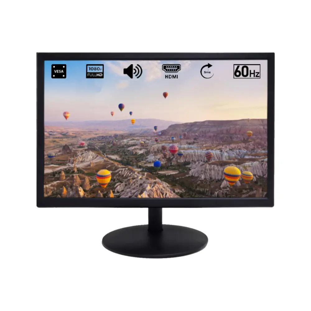 PR-E200 20" VGA/HDMI/USB/HOPARLÖR 60Hz 5Ms FHD Led Monitör