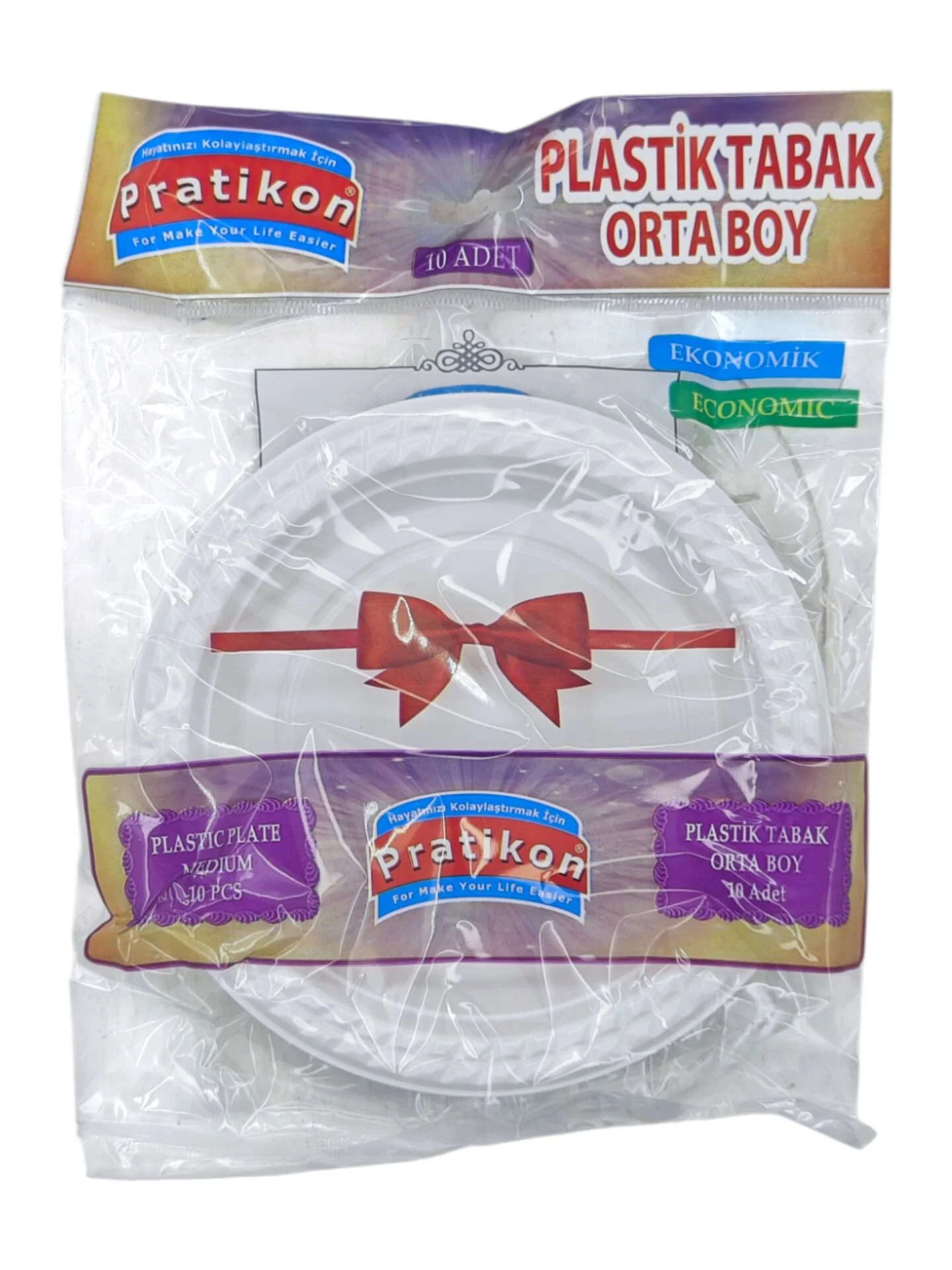 PR1143   Pratikon Plastik Tabak 10lu - Orta Fiyatı, Yorumları ve Özellikleri