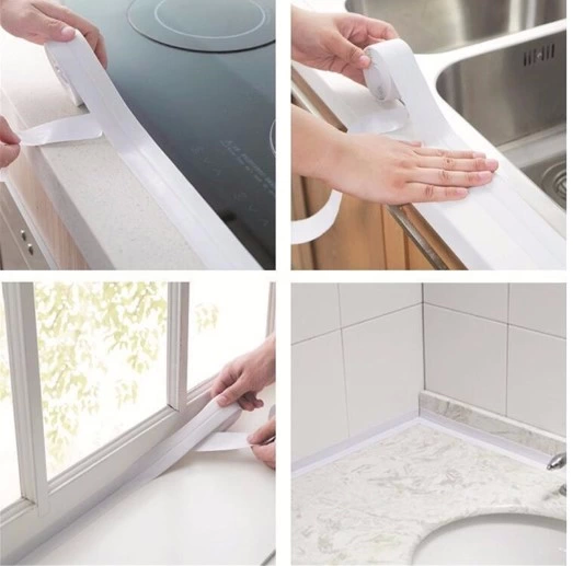 Pratik 145 Gr Beyaz Su Sızdırmaz Lavabo Kenar Bandı (3.2m) Pratik 145 Gr Beyaz Su Sızdırmaz Lavabo Kenar Bandı (3.2m)