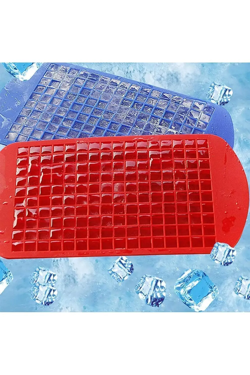 Pratik 160lı Silikon Minik Küp Şekilli Buz Kalıbı | Mini Buz Küpü
