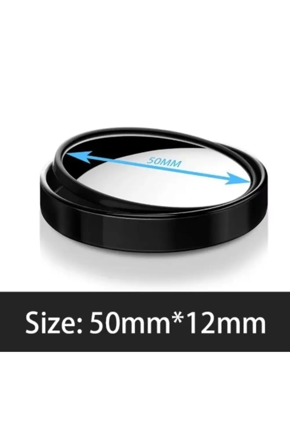 Pratik Ayarlanabilir Kör Nokta Aynası Siyah 2 Adet Mc-1004