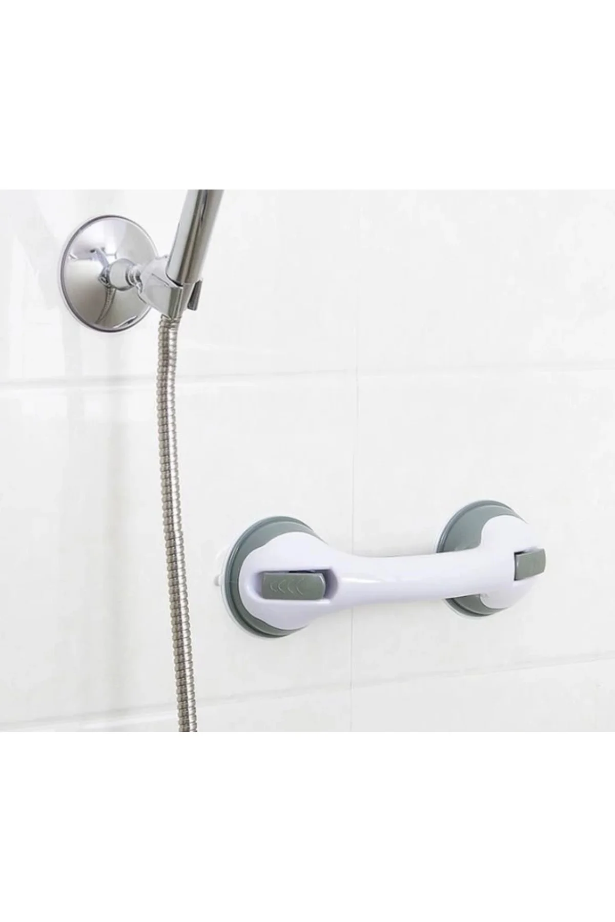 Pratik Banyo Tutacağı Kilit Vantuzlu Pratik Banyo Tutacağı Kilit Vantuzlu