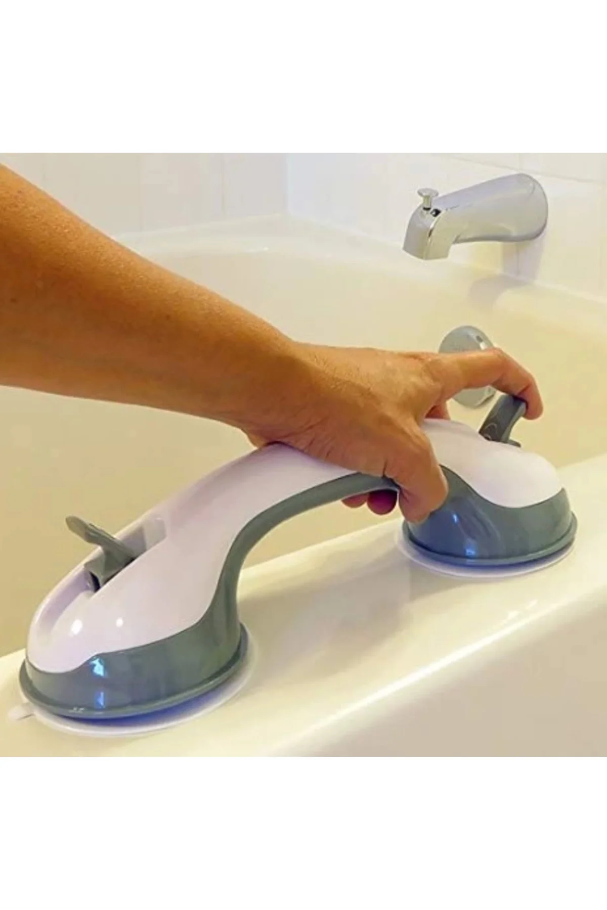 Pratik Banyo Tutacağı Kilit Vantuzlu Pratik Banyo Tutacağı Kilit Vantuzlu