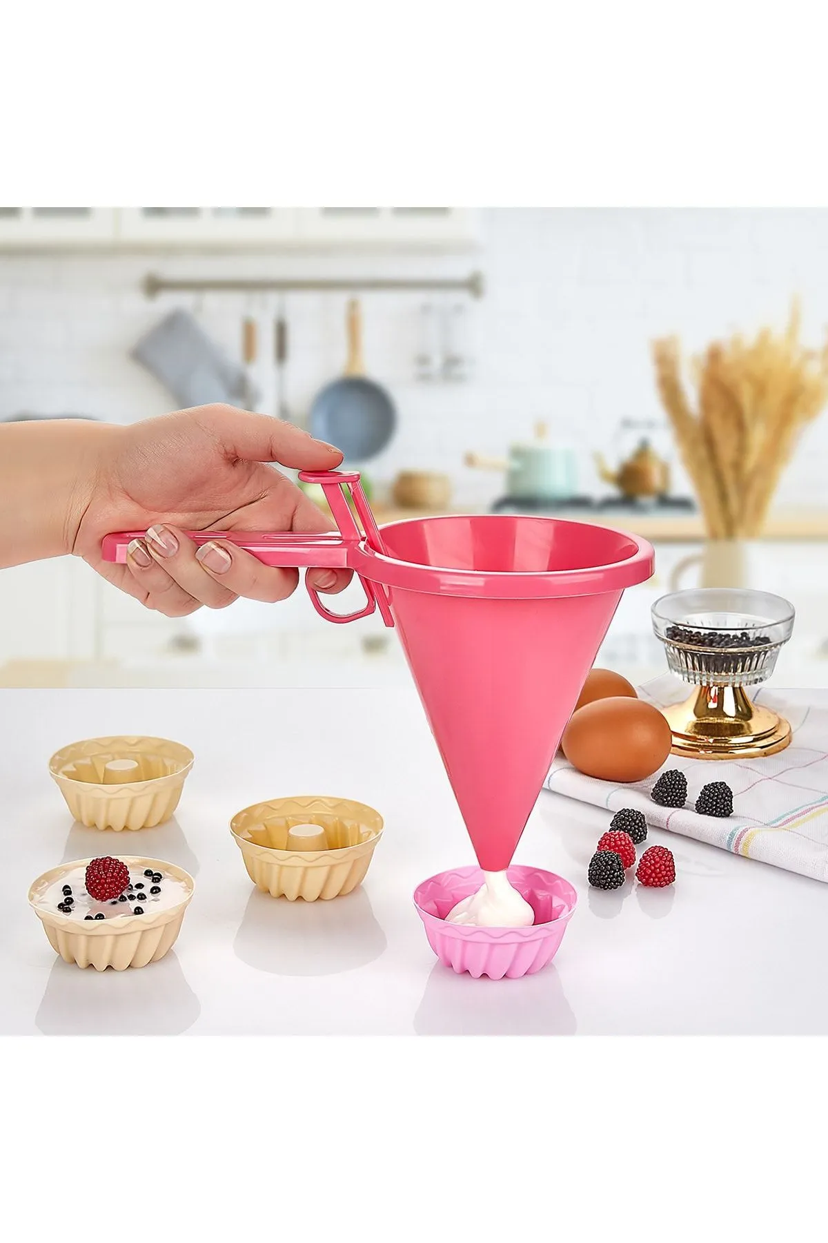 Just Cheap Store Pratik Çok Amaçli Hamur Dağitici 500 Ml Blskp103