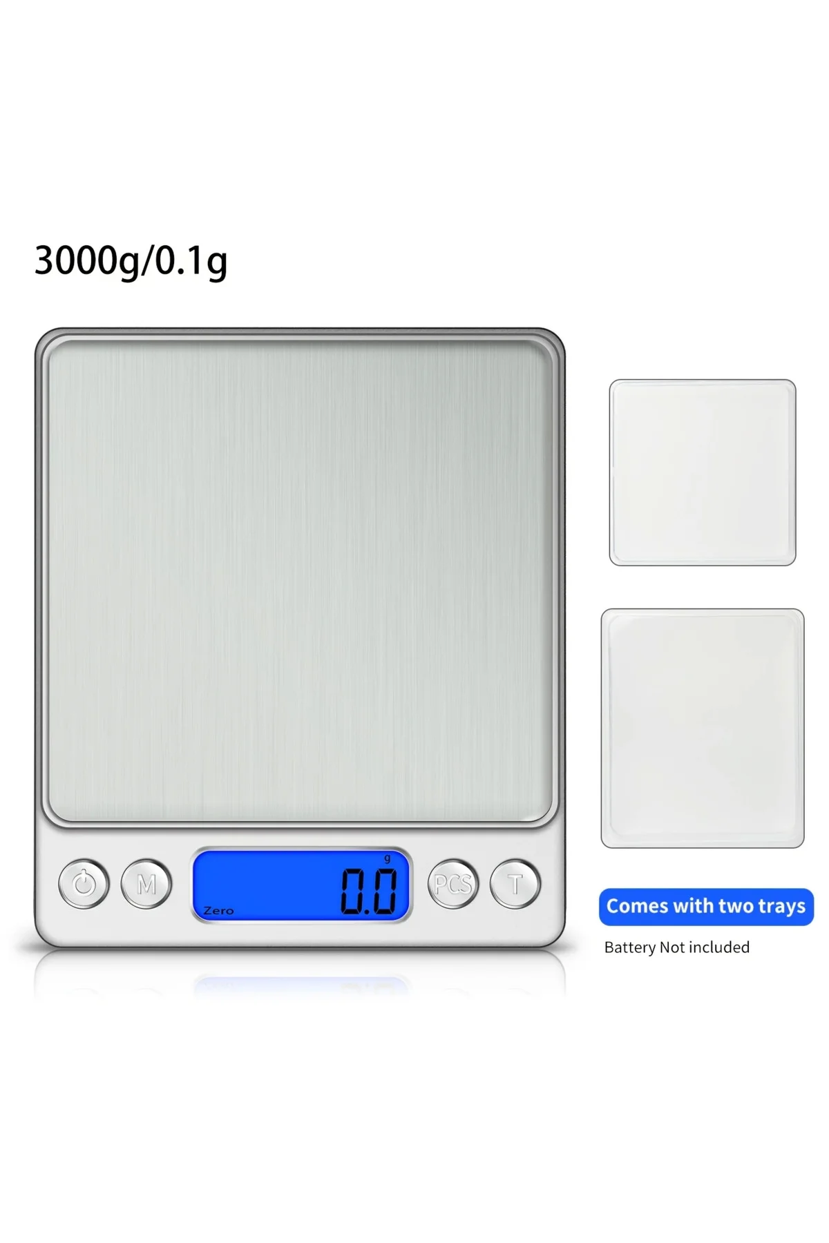 Pratik Dijital Hassas Mutfak Terazisi Hassas Tartı 2000 Gr./0.1 G