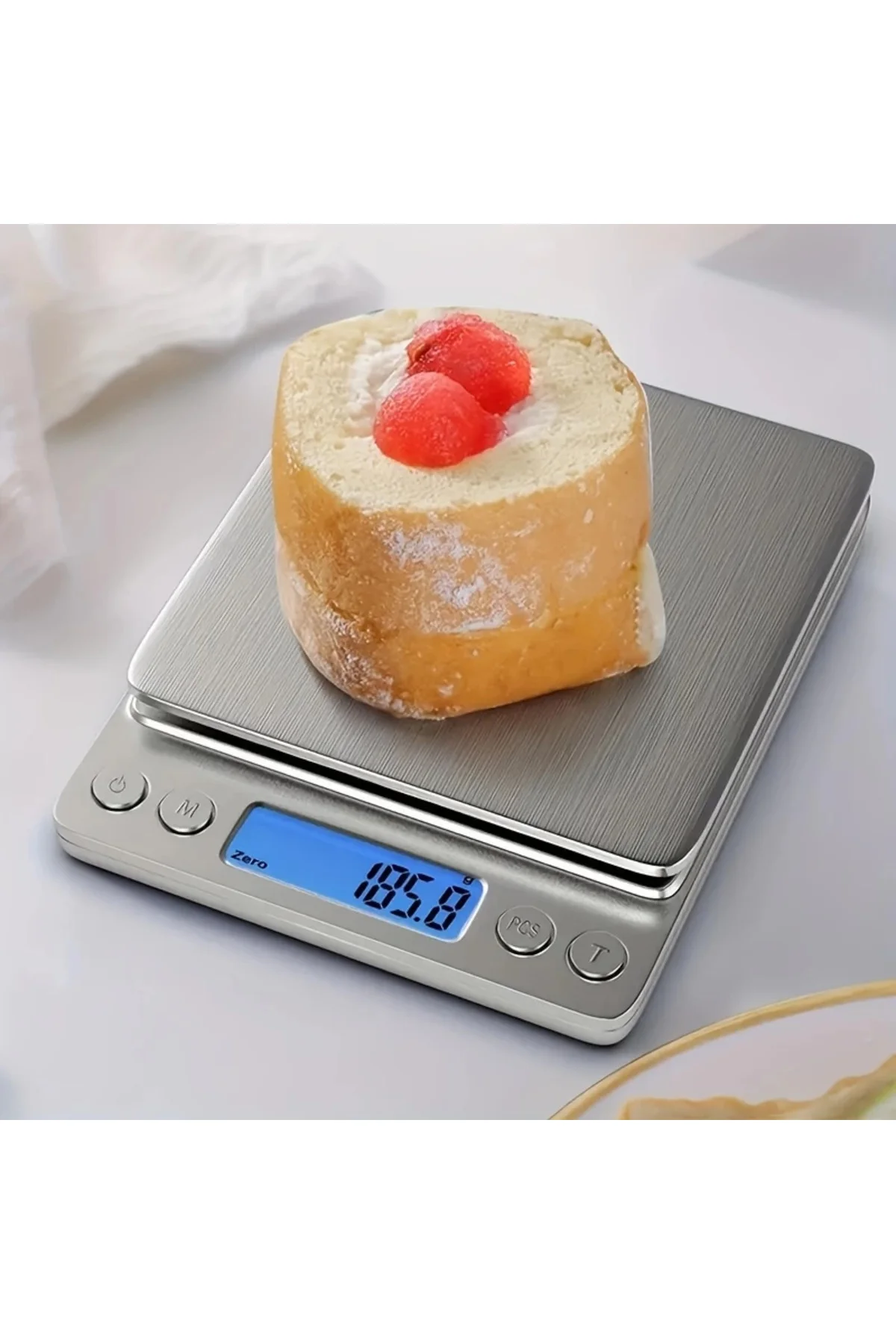 Pratik Dijital Hassas Mutfak Terazisi Hassas Tartı 2000 Gr./0.1 G