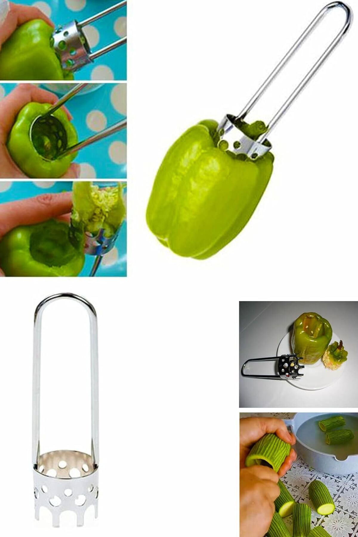 Pratik Dolma Oyacağı Elma Armut İç Çıkartıcı Çok Amaçlı Mutfak Ge